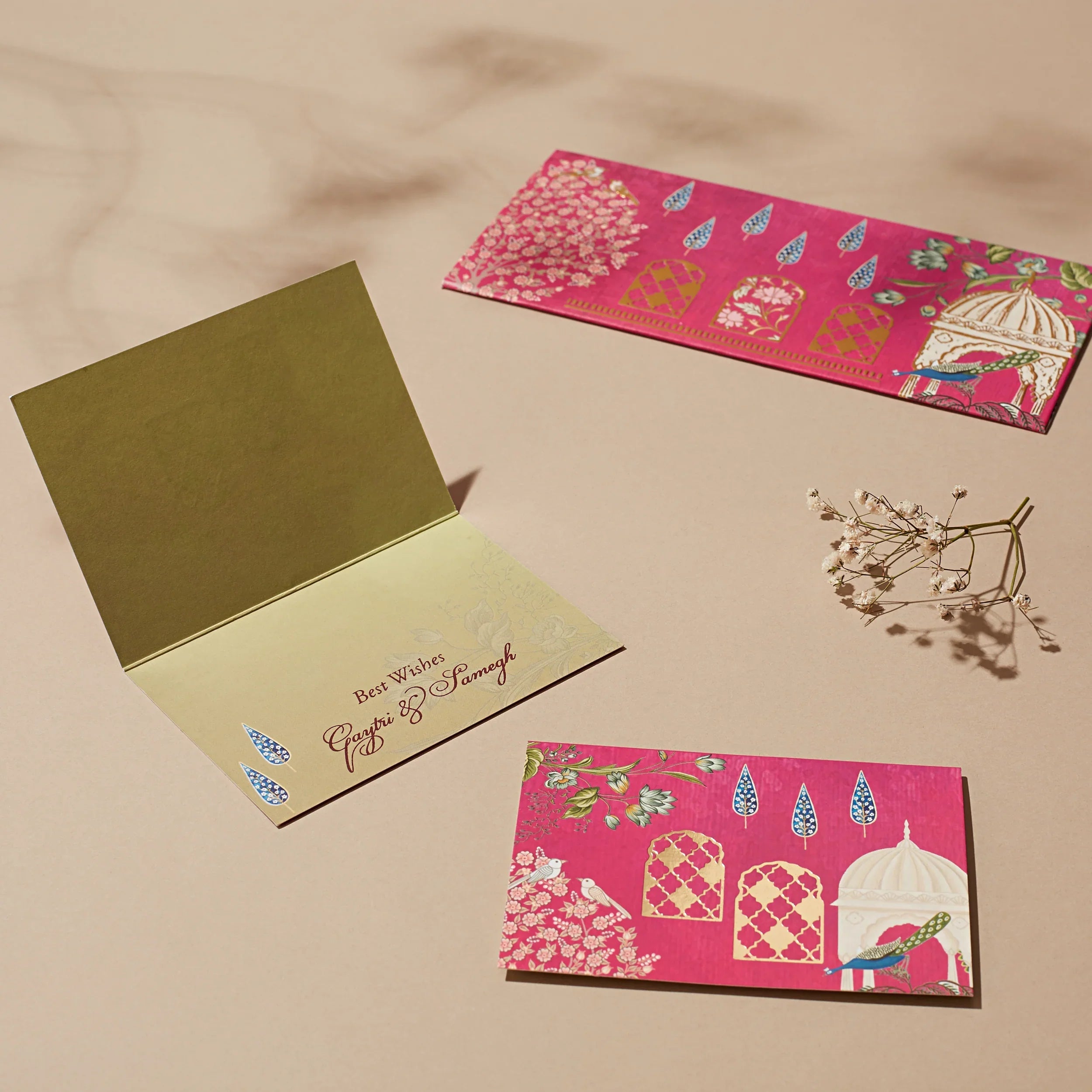 MUGHAL SERENADE - Fold Card