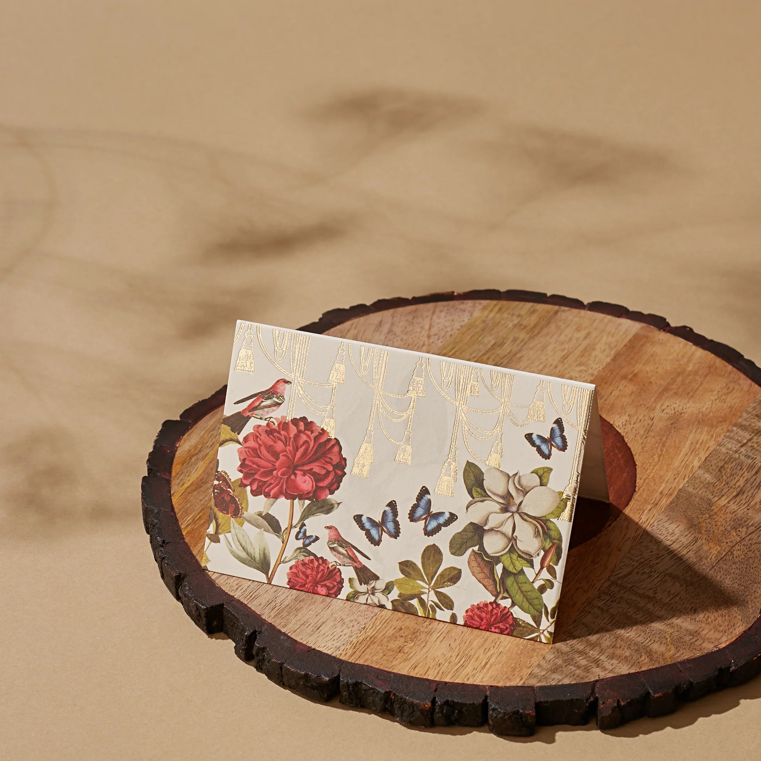 BLOSSOM DRAPES - Fold Card