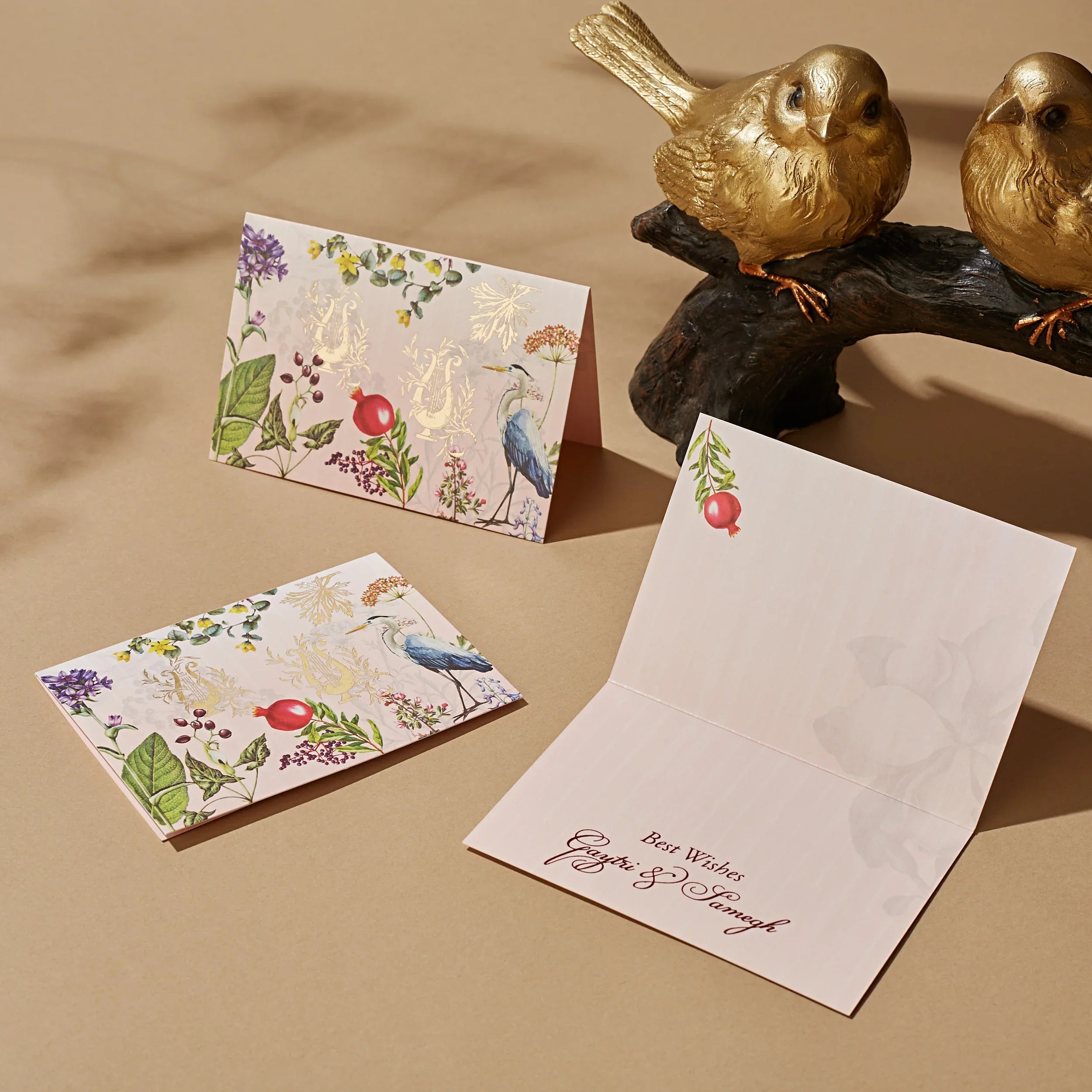 THE FLORAL REFUGE - Fold Card