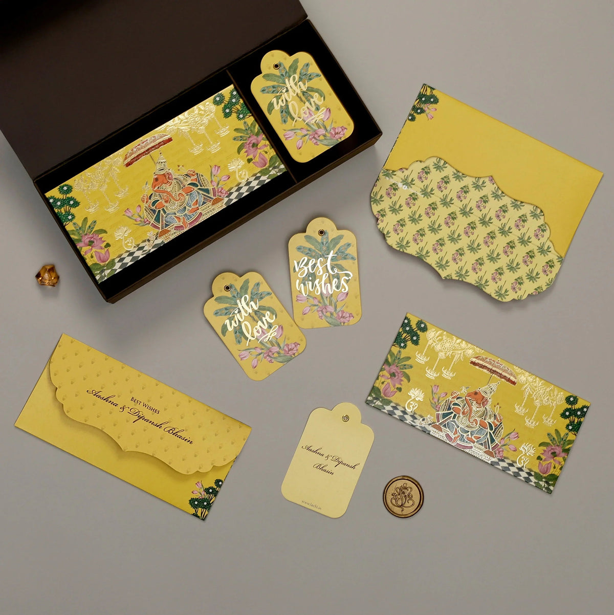 Ganesha Court - Duo Box (Yellow)