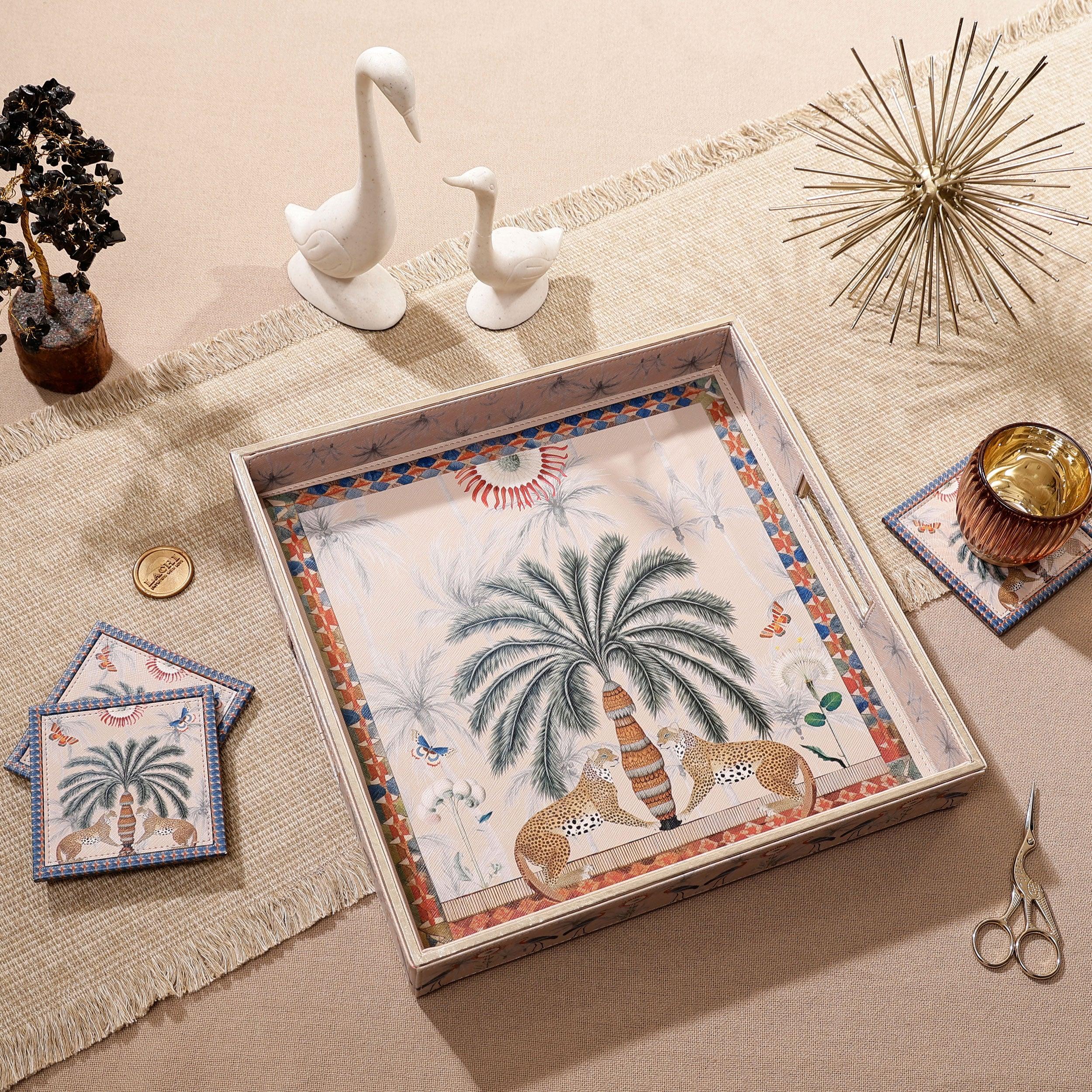 Palm Bastion - Square Tray