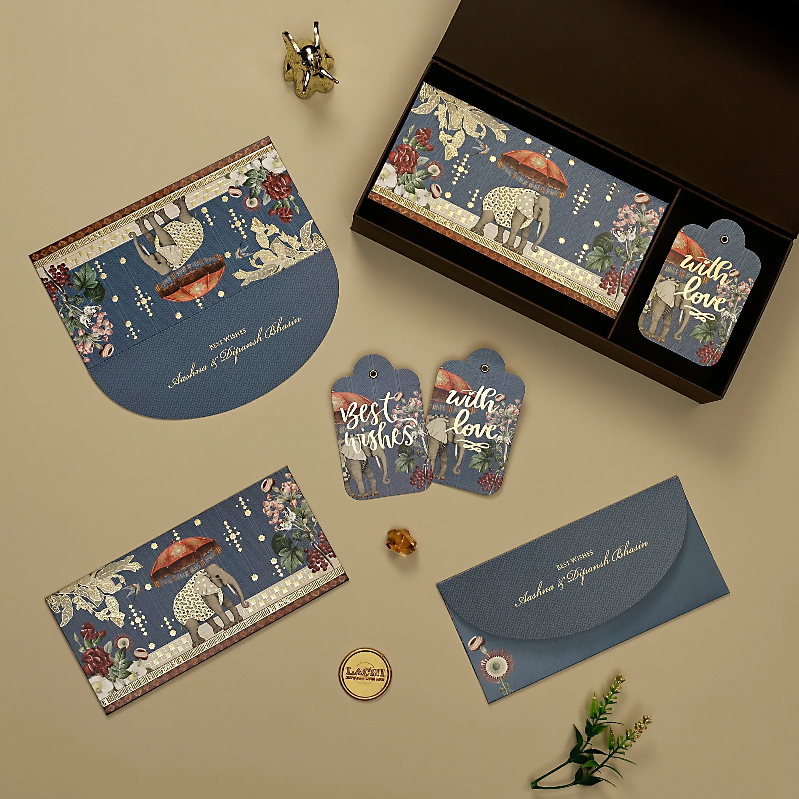 Gajraj Pavilion - Duo Box (Blue)