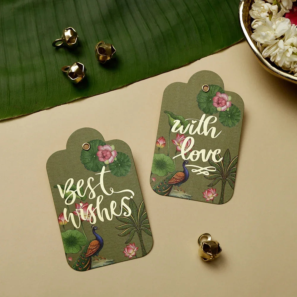 The Krishna Sanctuary - Gift Tag (Amber)