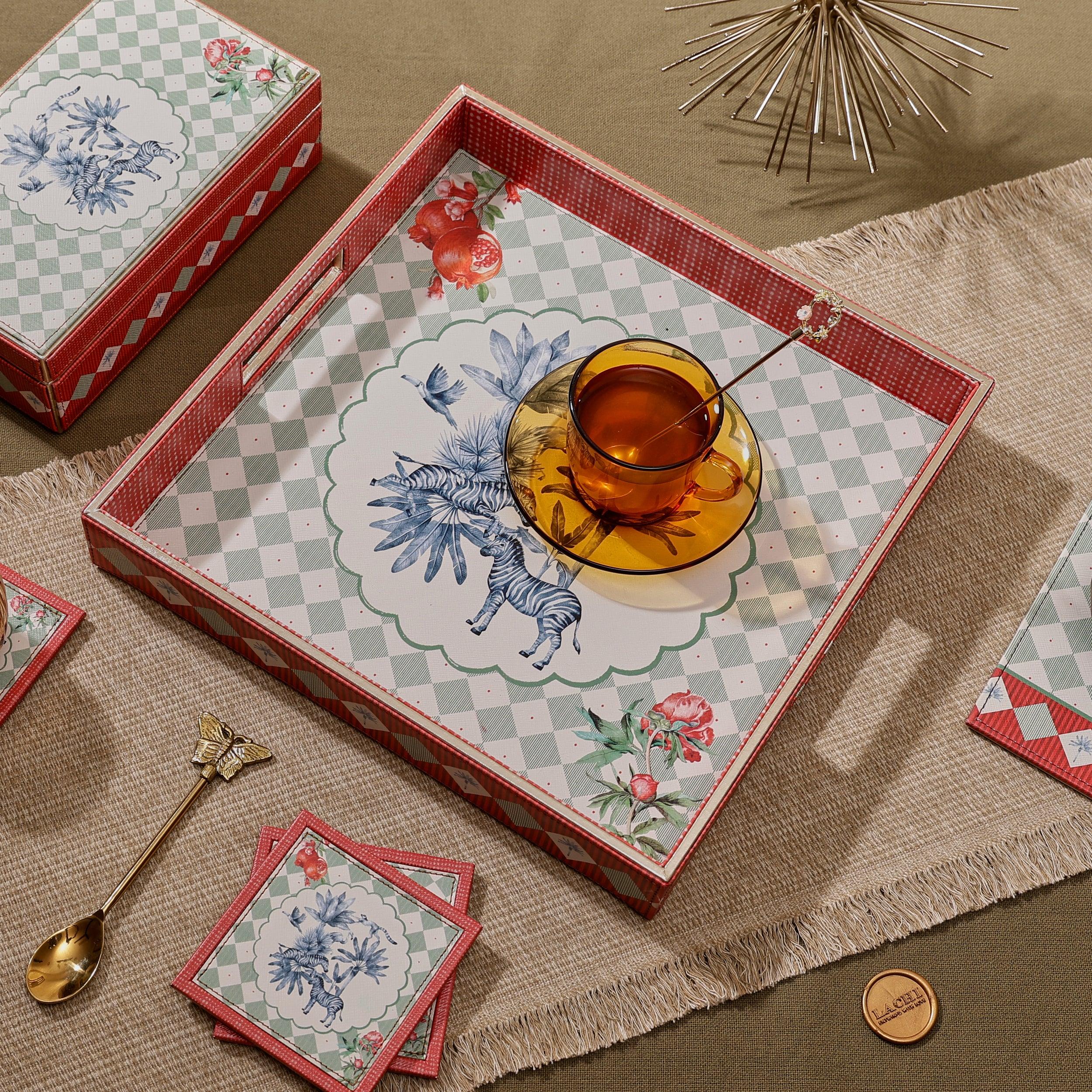 Jungle Masquerade - Square Tray