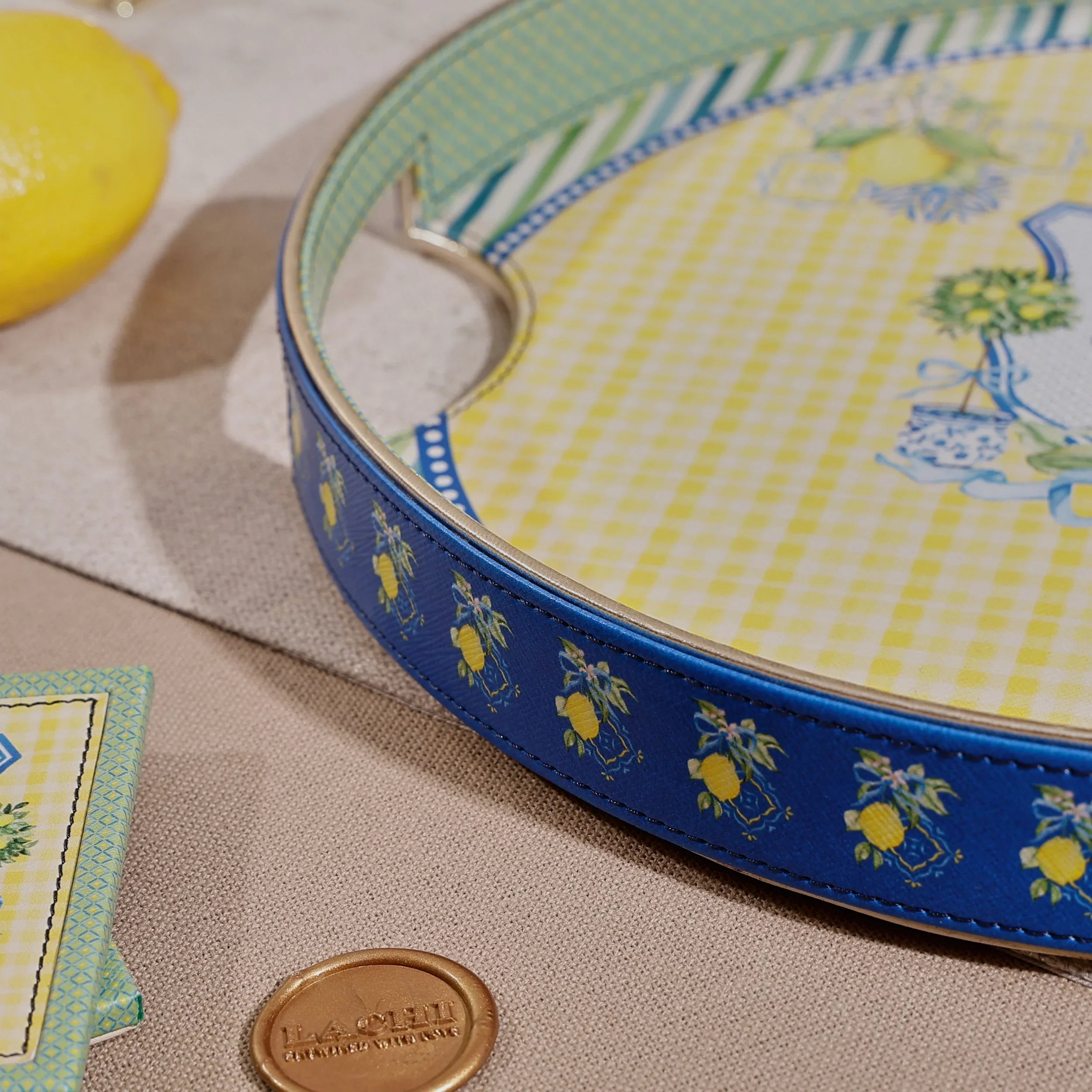 Monkey Monarch - Round Tray