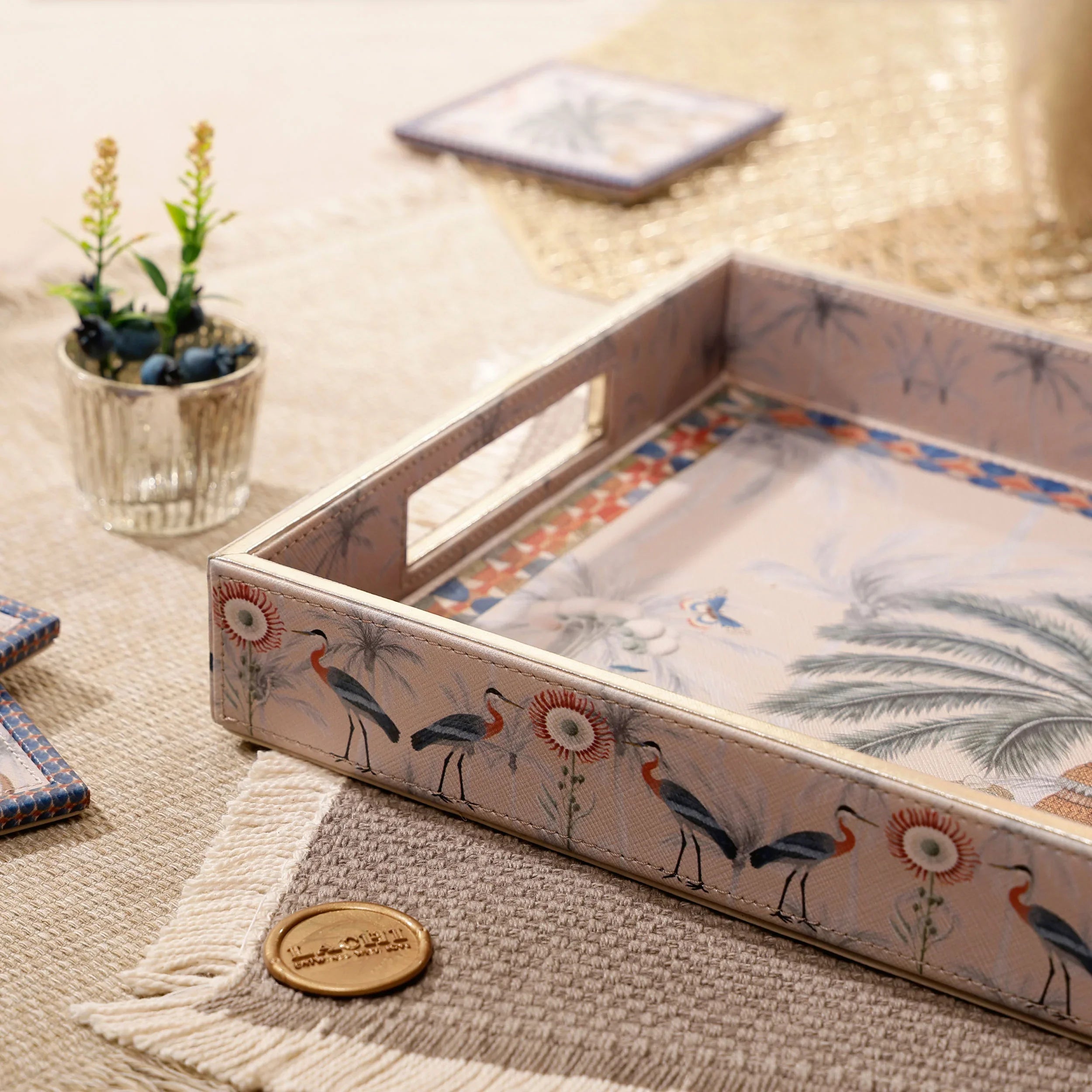 Palm Bastion - Rectangle Tray