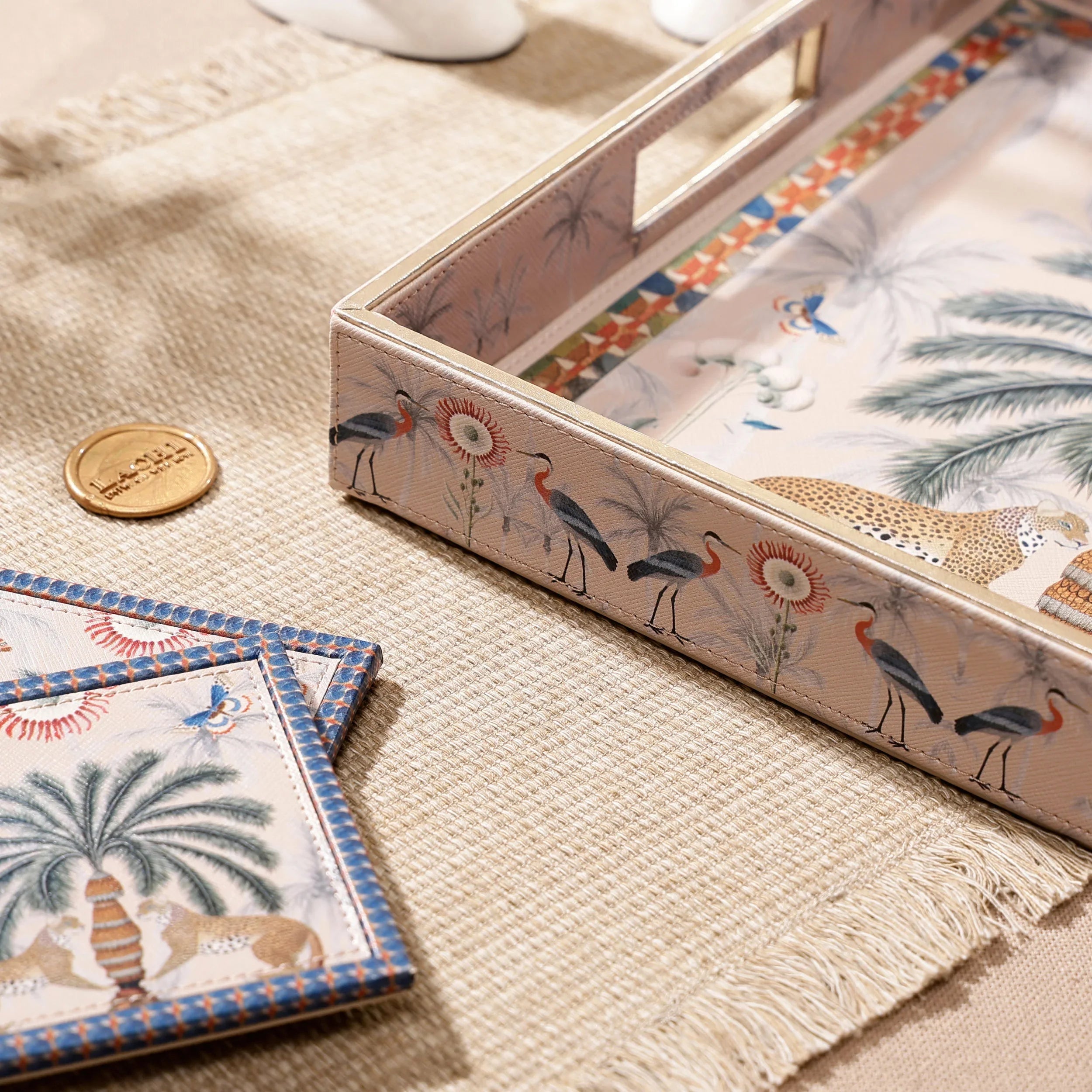 Palm Bastion - Square Tray