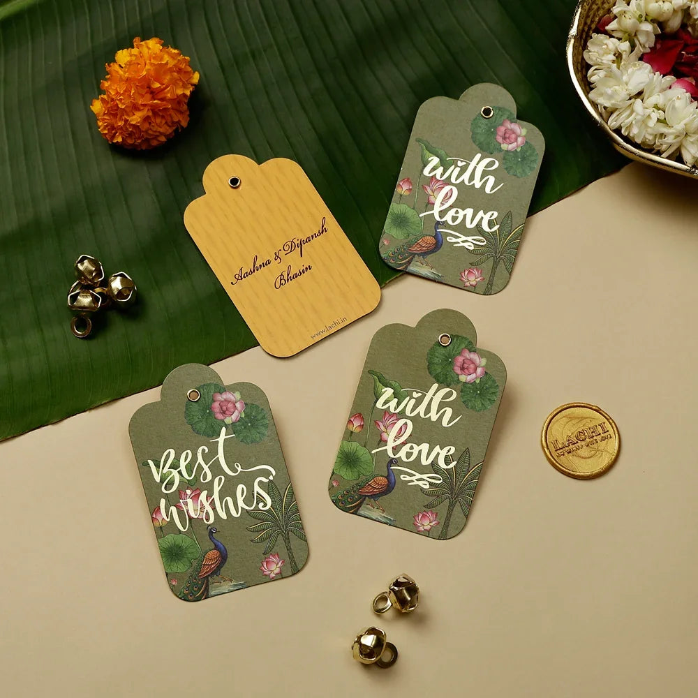 The Krishna Sanctuary - Gift Tag (Amber)