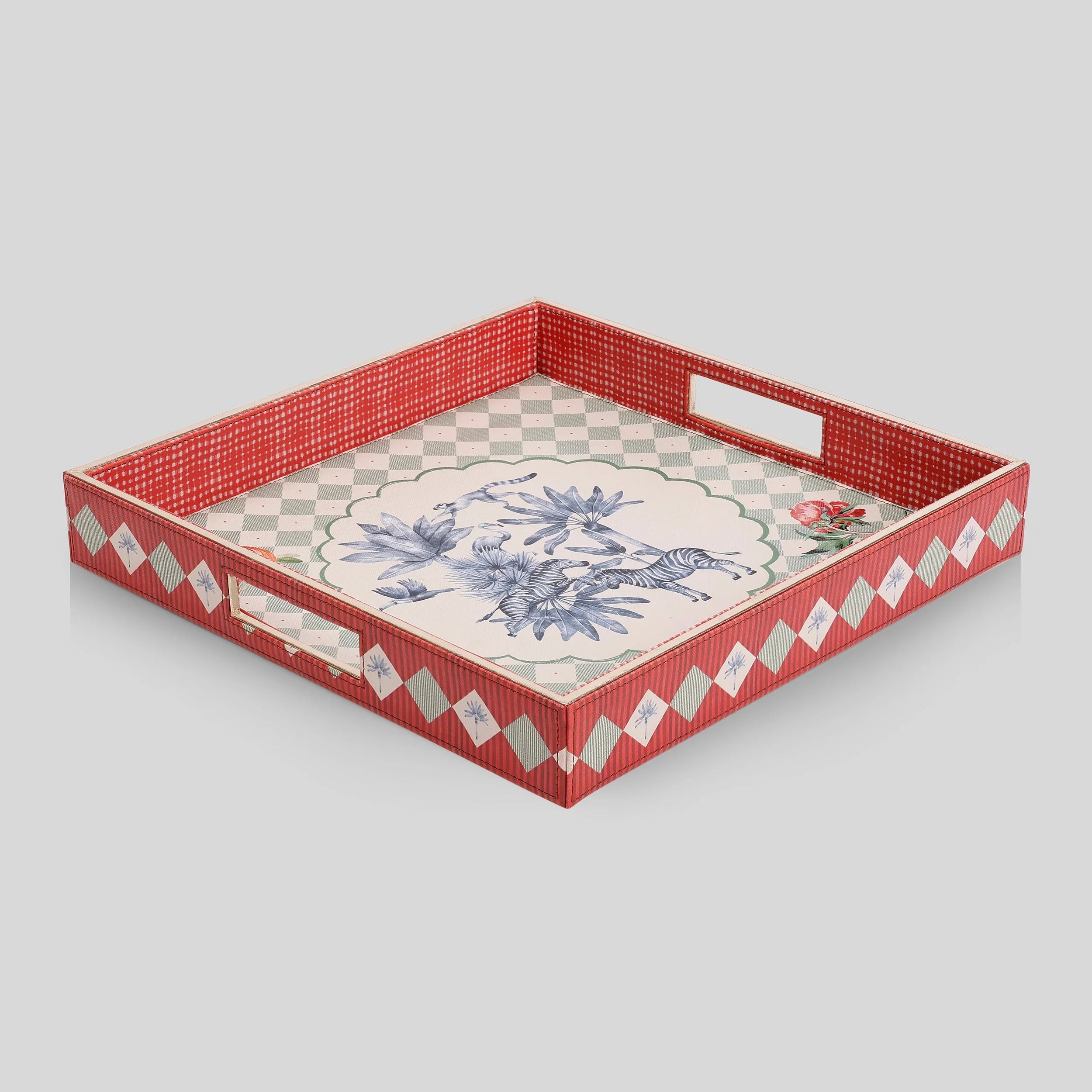 Jungle Masquerade - Square Tray