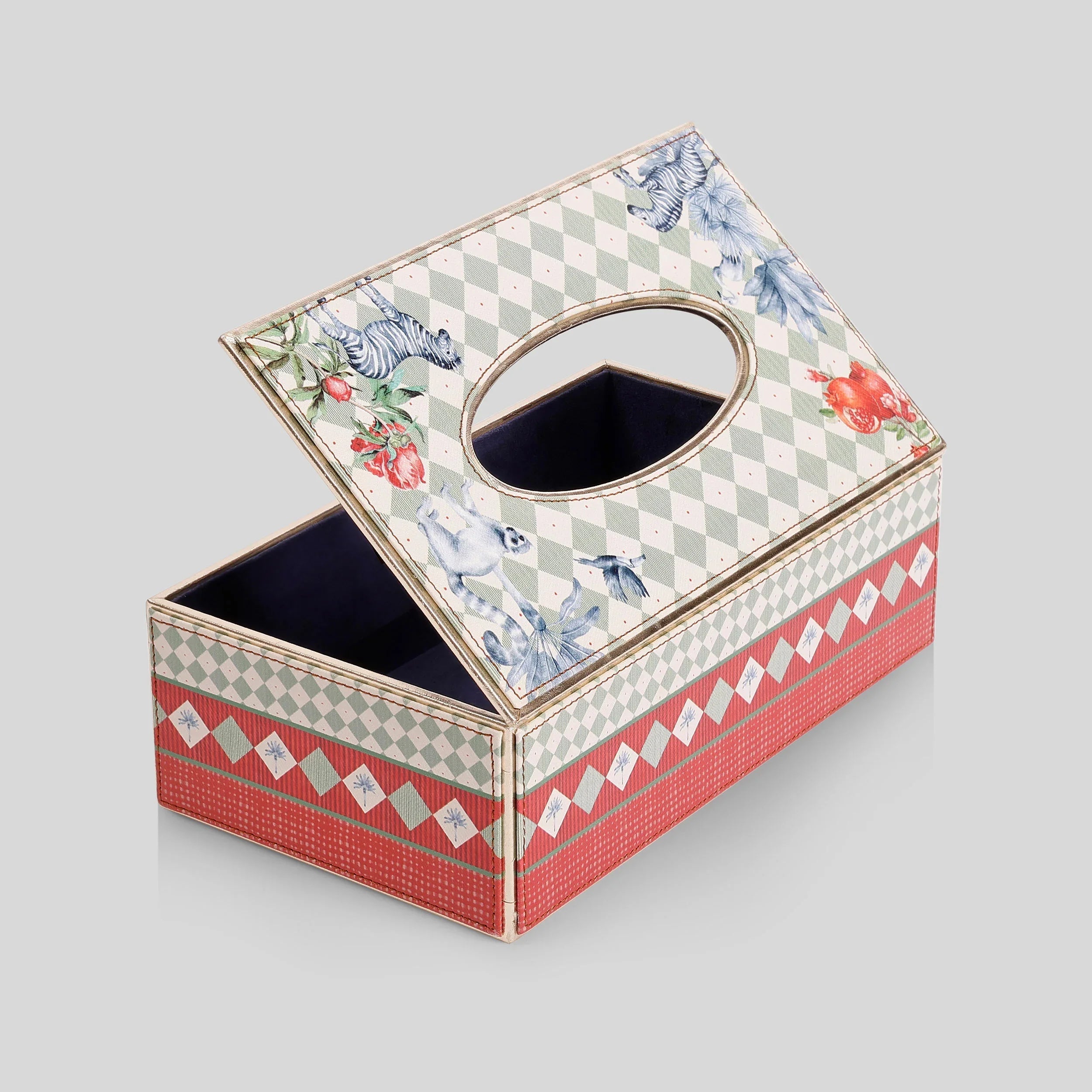 Jungle Masquerade - Tissue Box