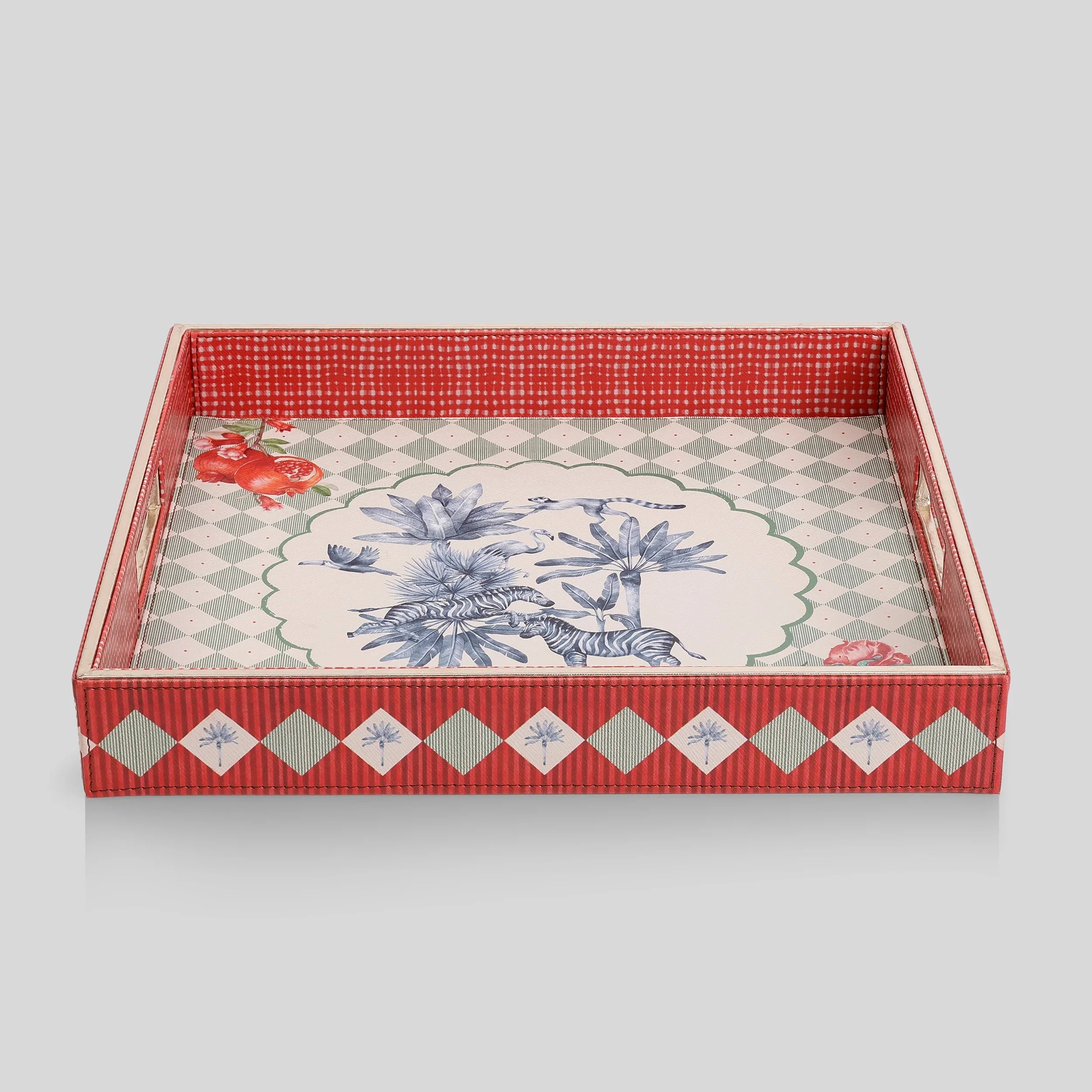 Jungle Masquerade - Square Tray