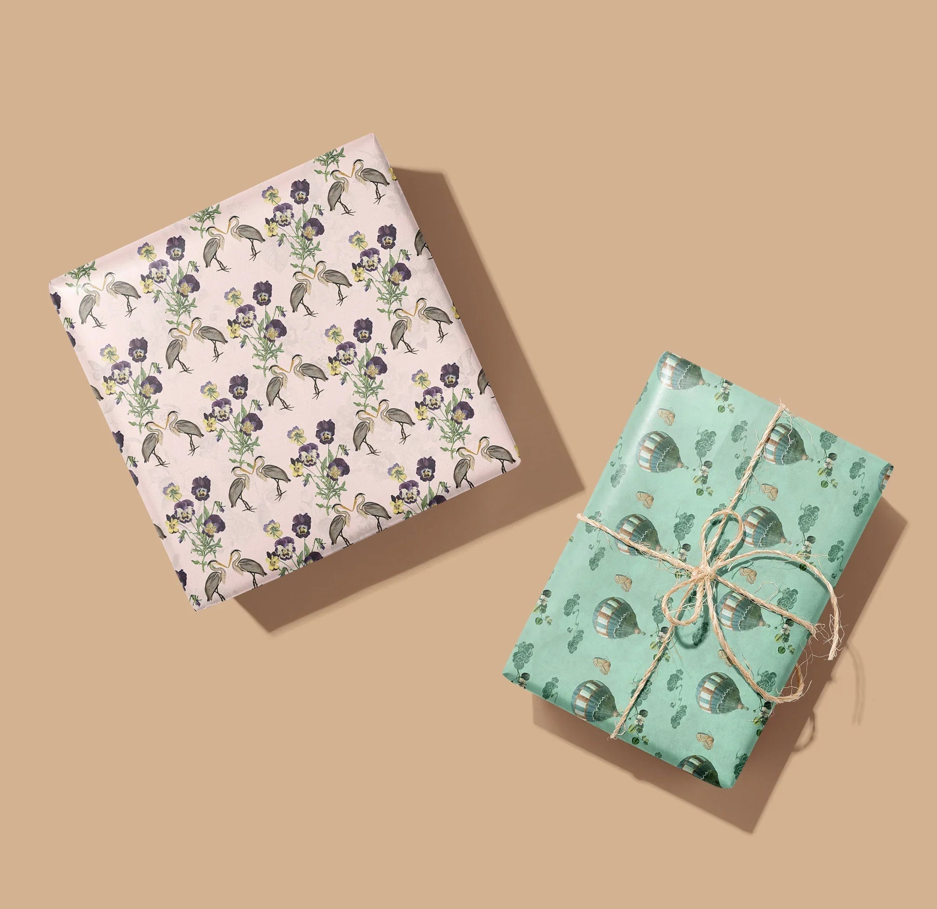 Herons In The Garden - Gift Wrap