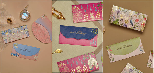 Wedding Shagun Envelopes with Customized Designs: A Unique Touch for Your Big Day