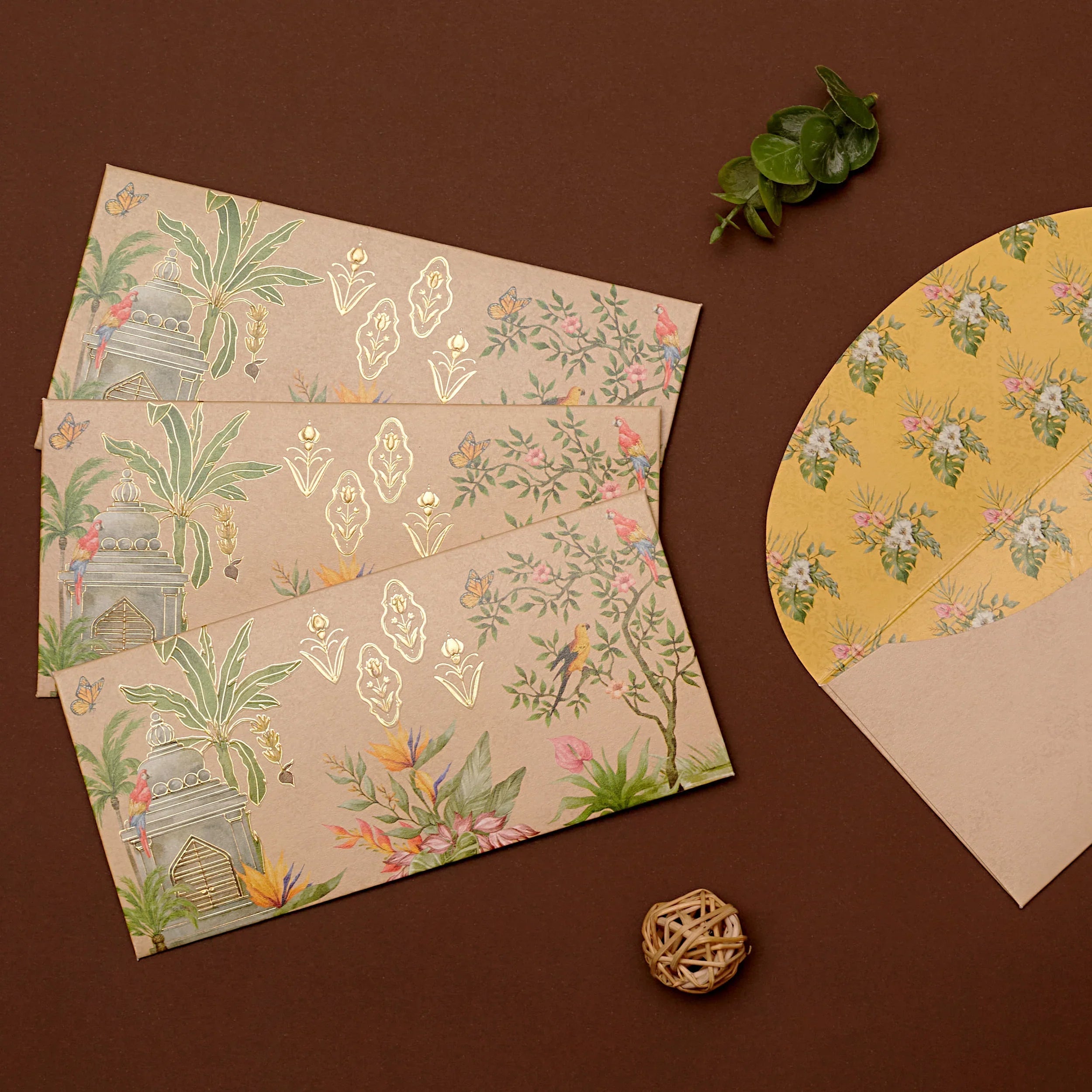 Tapestry of Nature Money Envelopes By Lachi