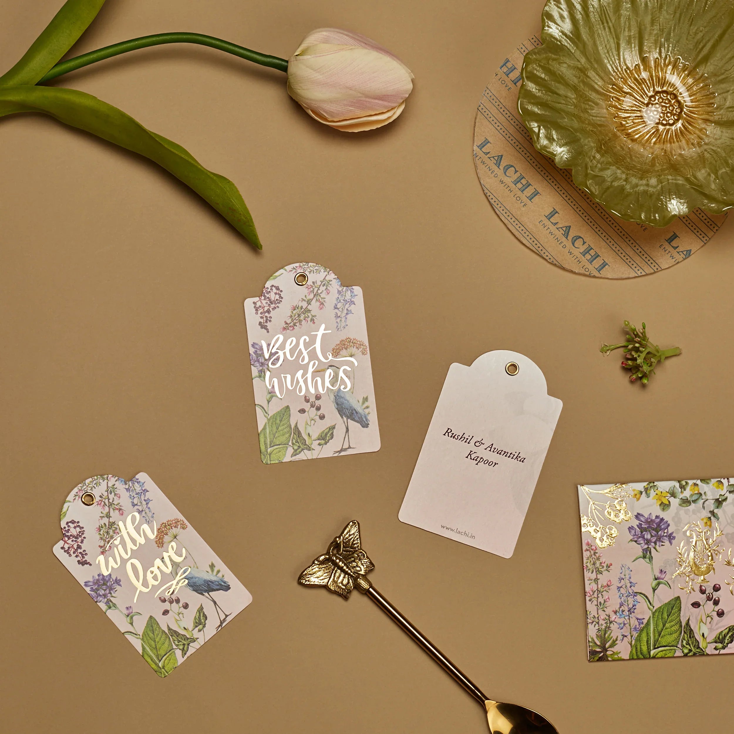 The Floral Refuge - Gift Tag
