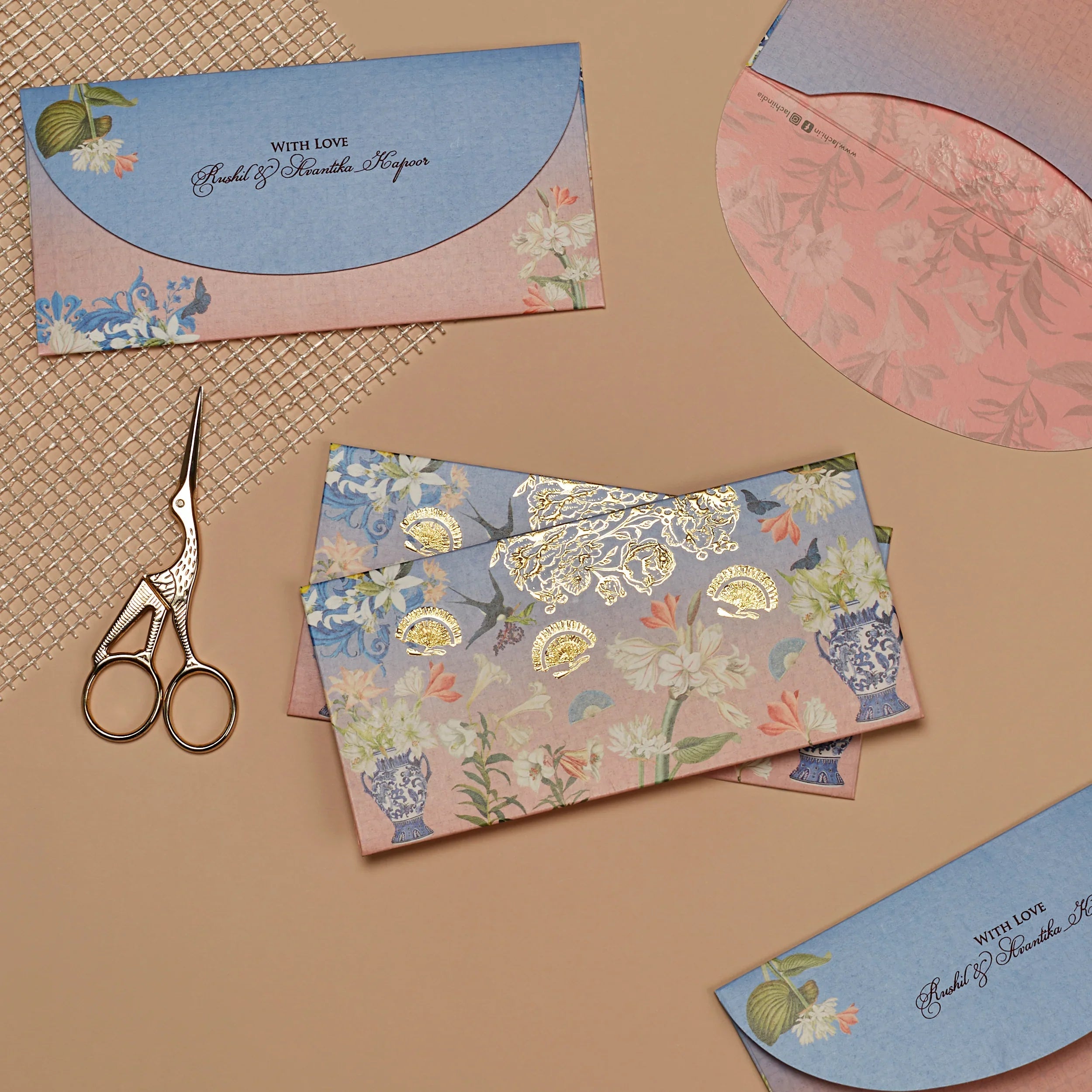 Fluttering Bliss - Money Envelope