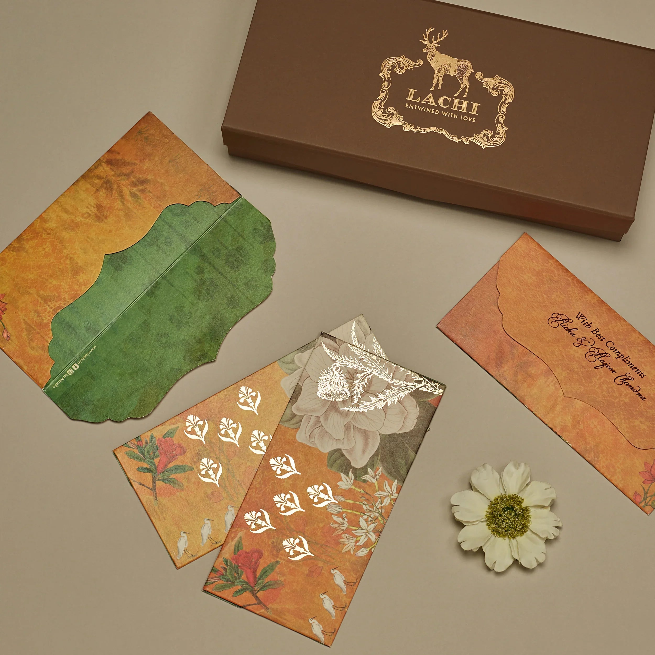 The Saffron Burst - Money Envelope