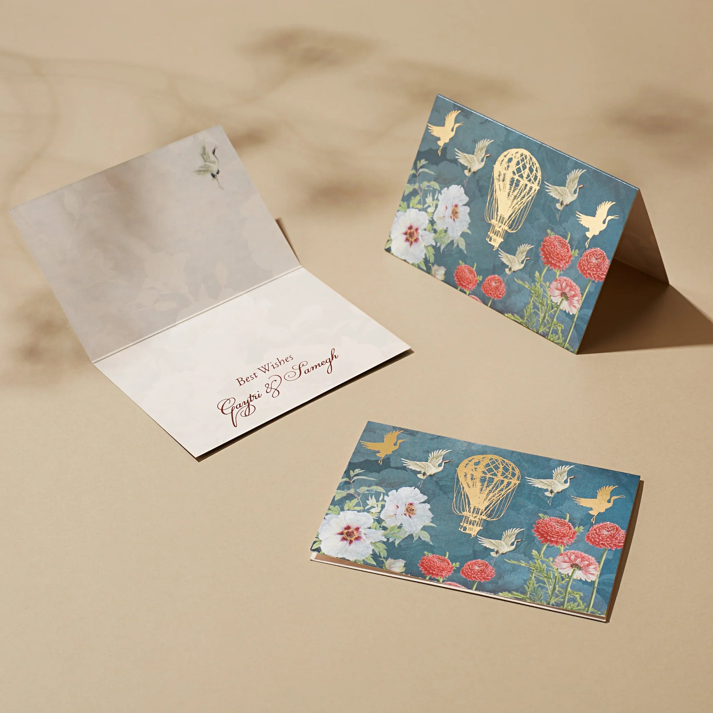 IN THE SKY - Fold Card