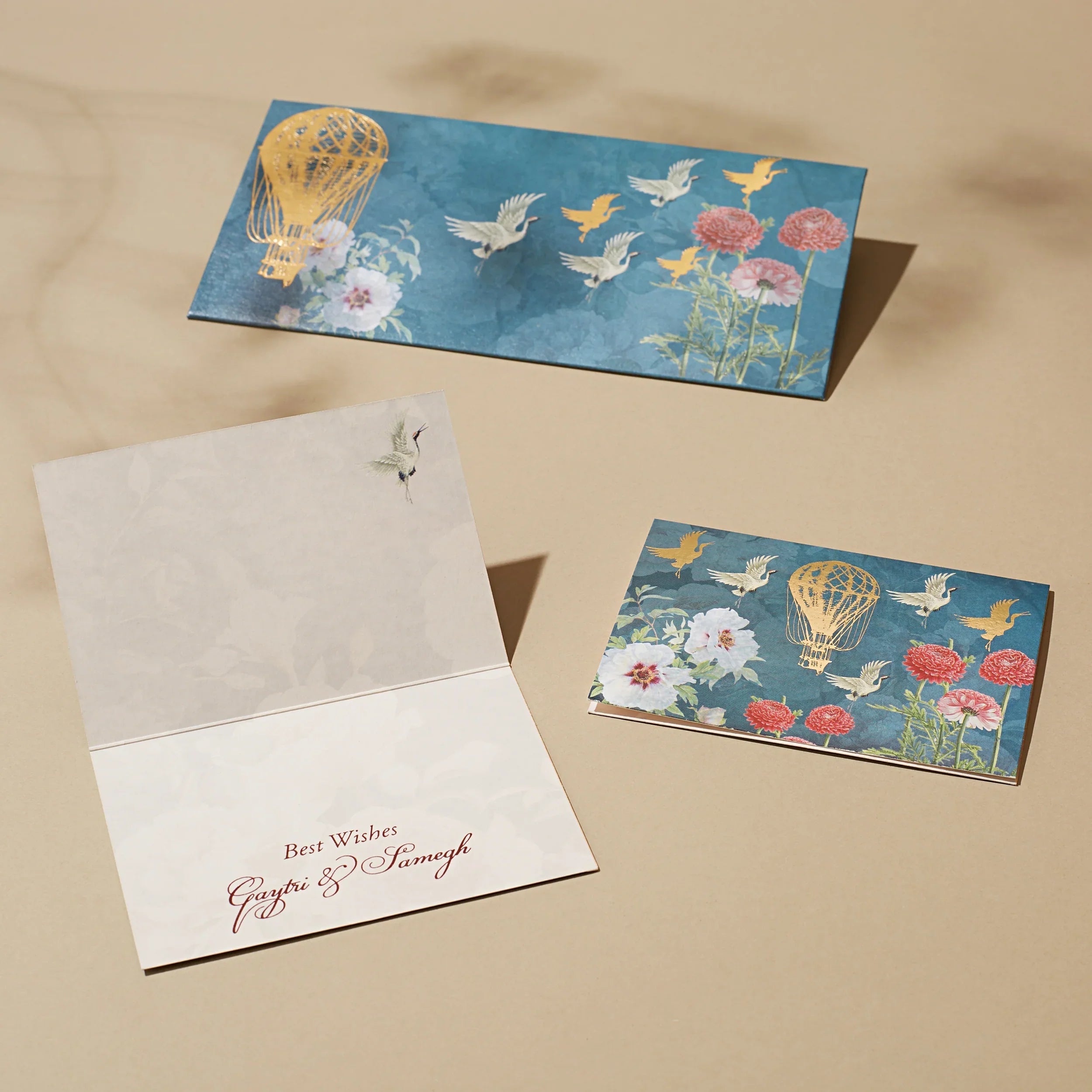 IN THE SKY - Fold Card