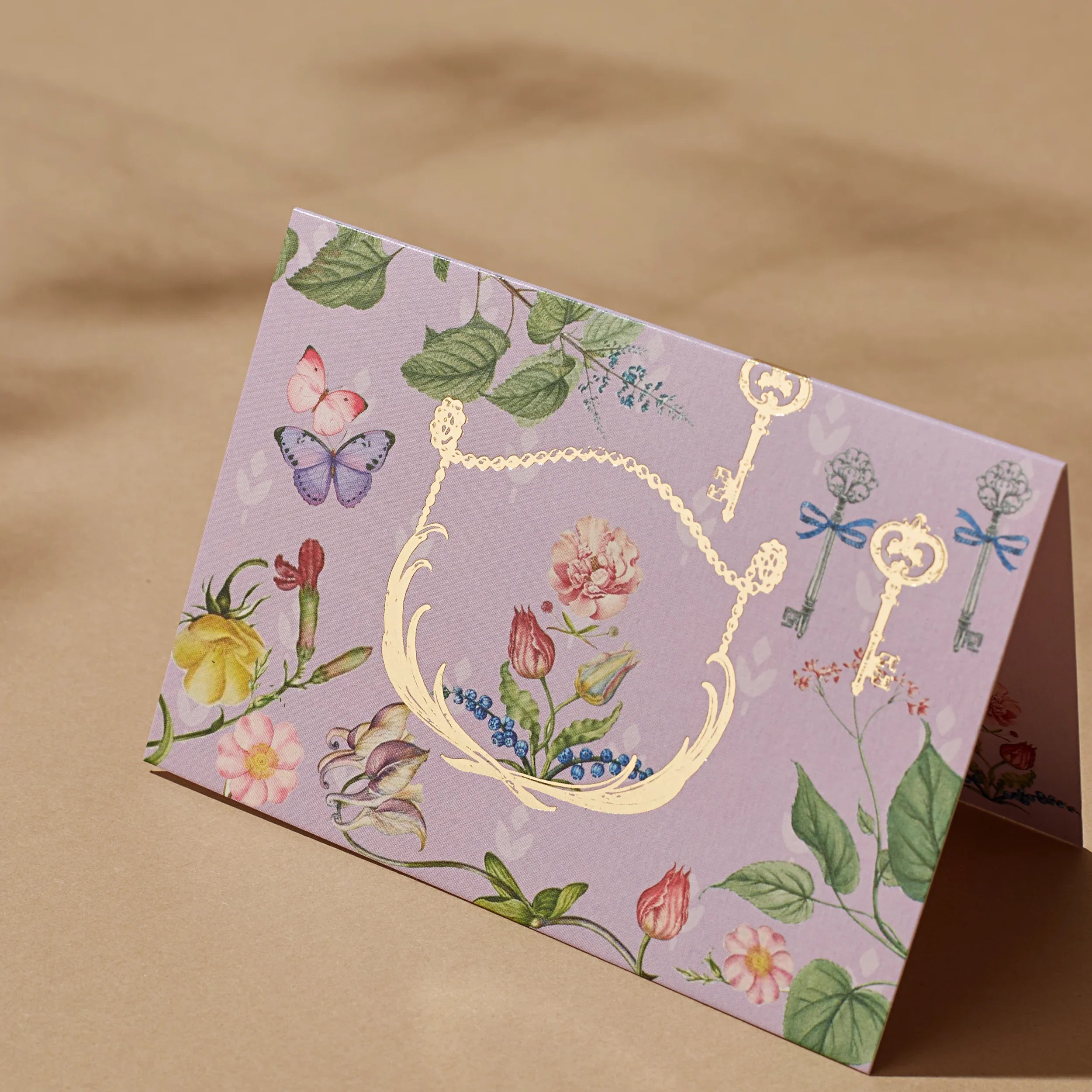 BLUSHING SECRETS - Fold Card
