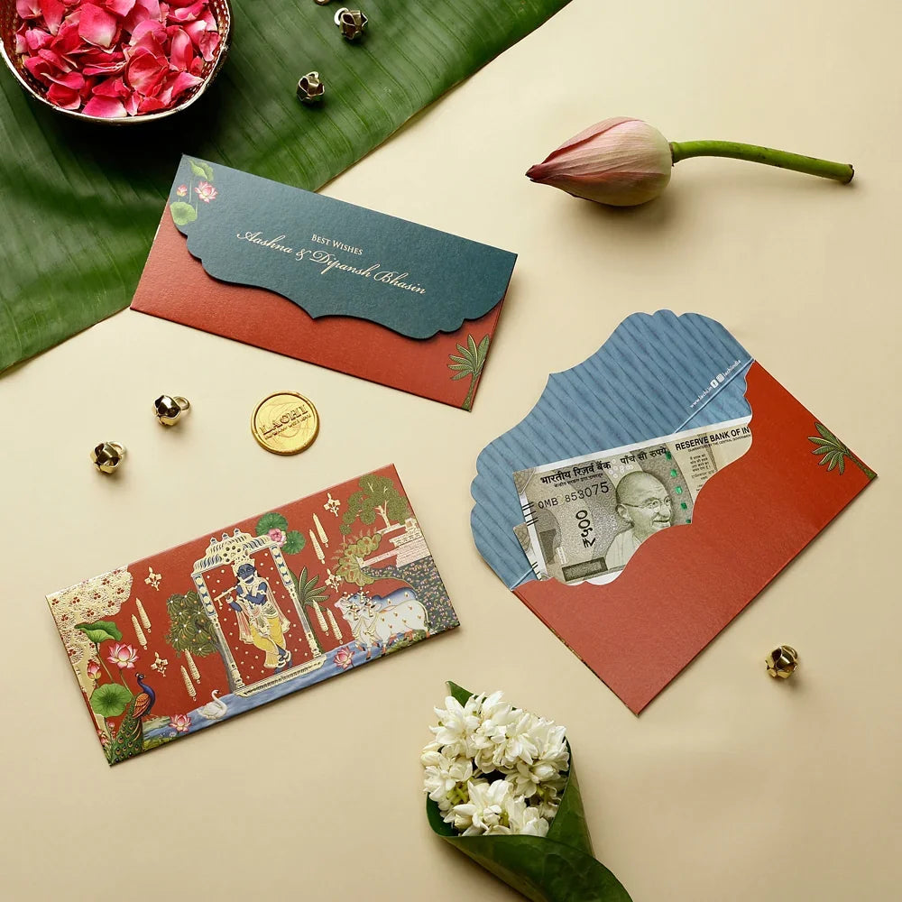 The Krishna Sanctuary - Money Envelope (Terra)