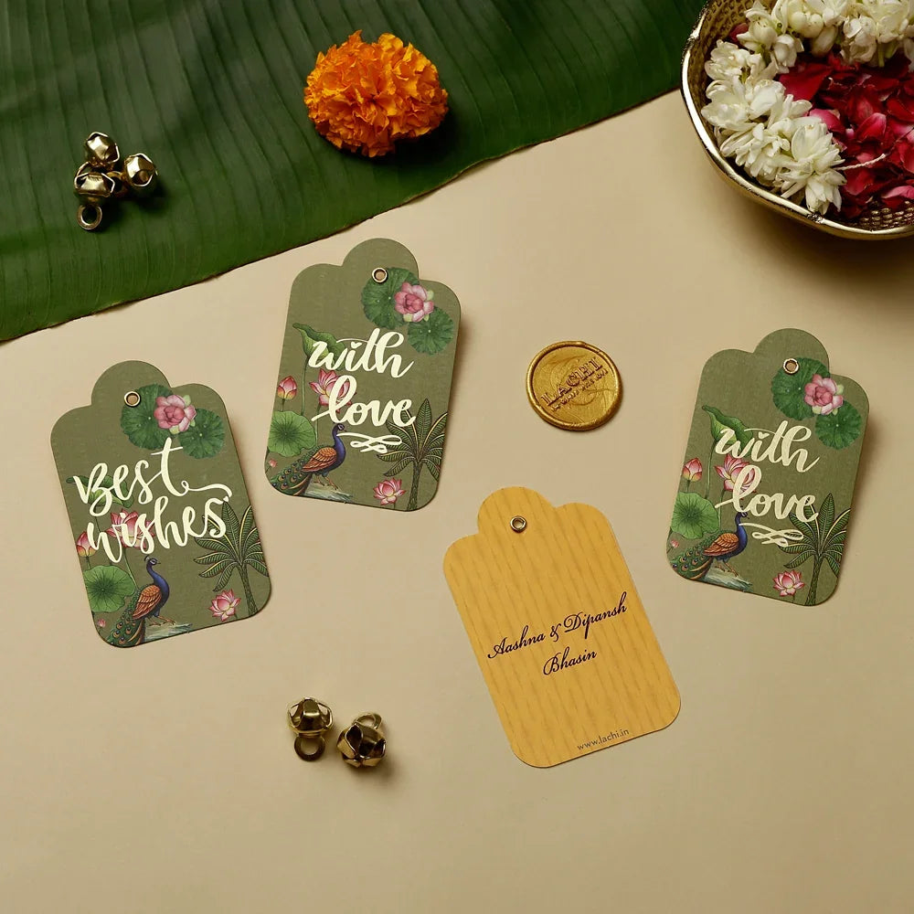 The Krishna Sanctuary  - Gift Tag (Amber)