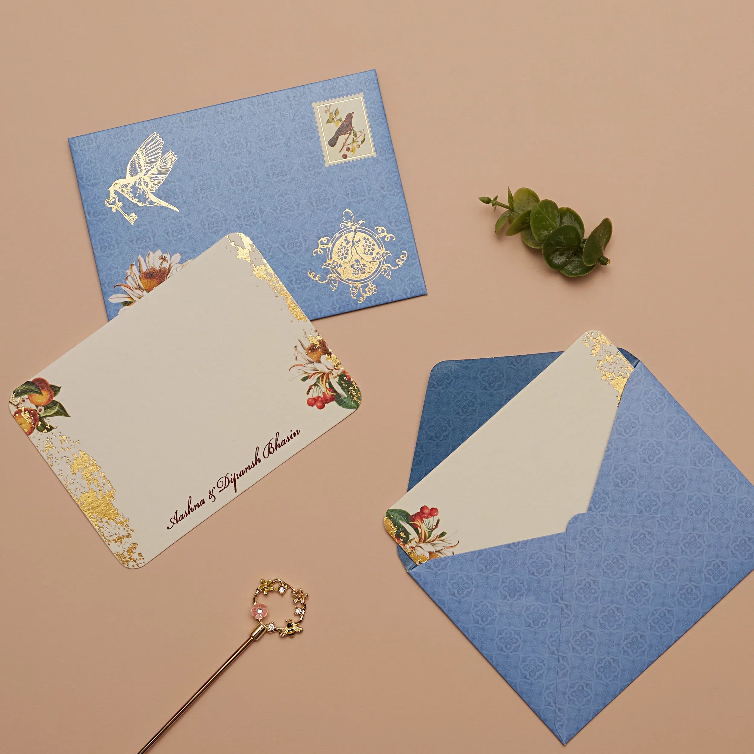 Bluebird Harmony - Notecard