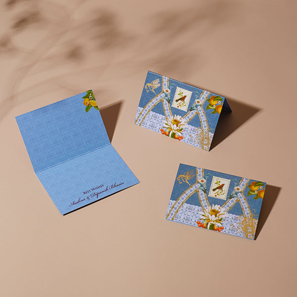 BLUEBIRD HARMONY - FOLDCARDS