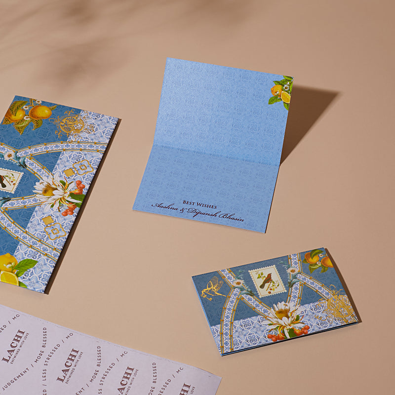 BLUEBIRD HARMONY - FOLDCARDS
