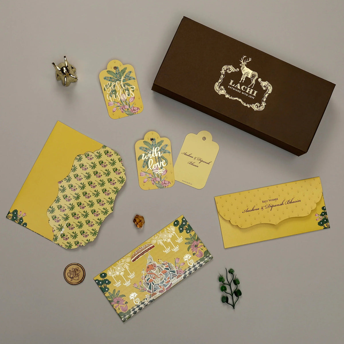 Ganesha Court - Duo Box (Yellow)