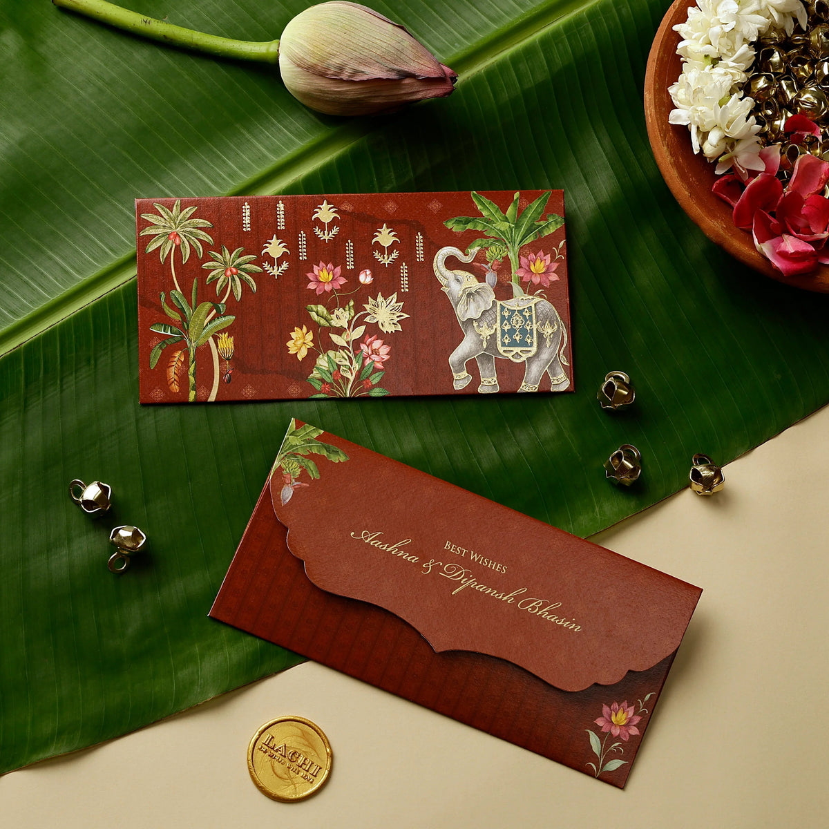 The Majestic Cavalcade - Money Envelope (Plum)
