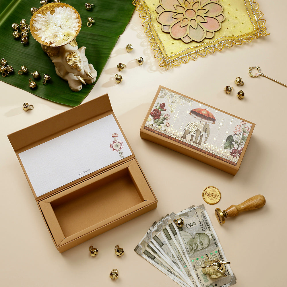Gajraj Pavilion - Cash Box (Beige)