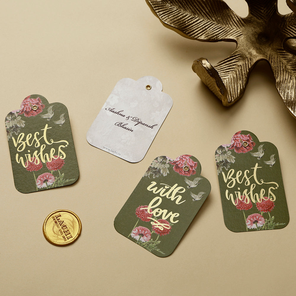 Beyond The Sky - Gift Tag (Olive)