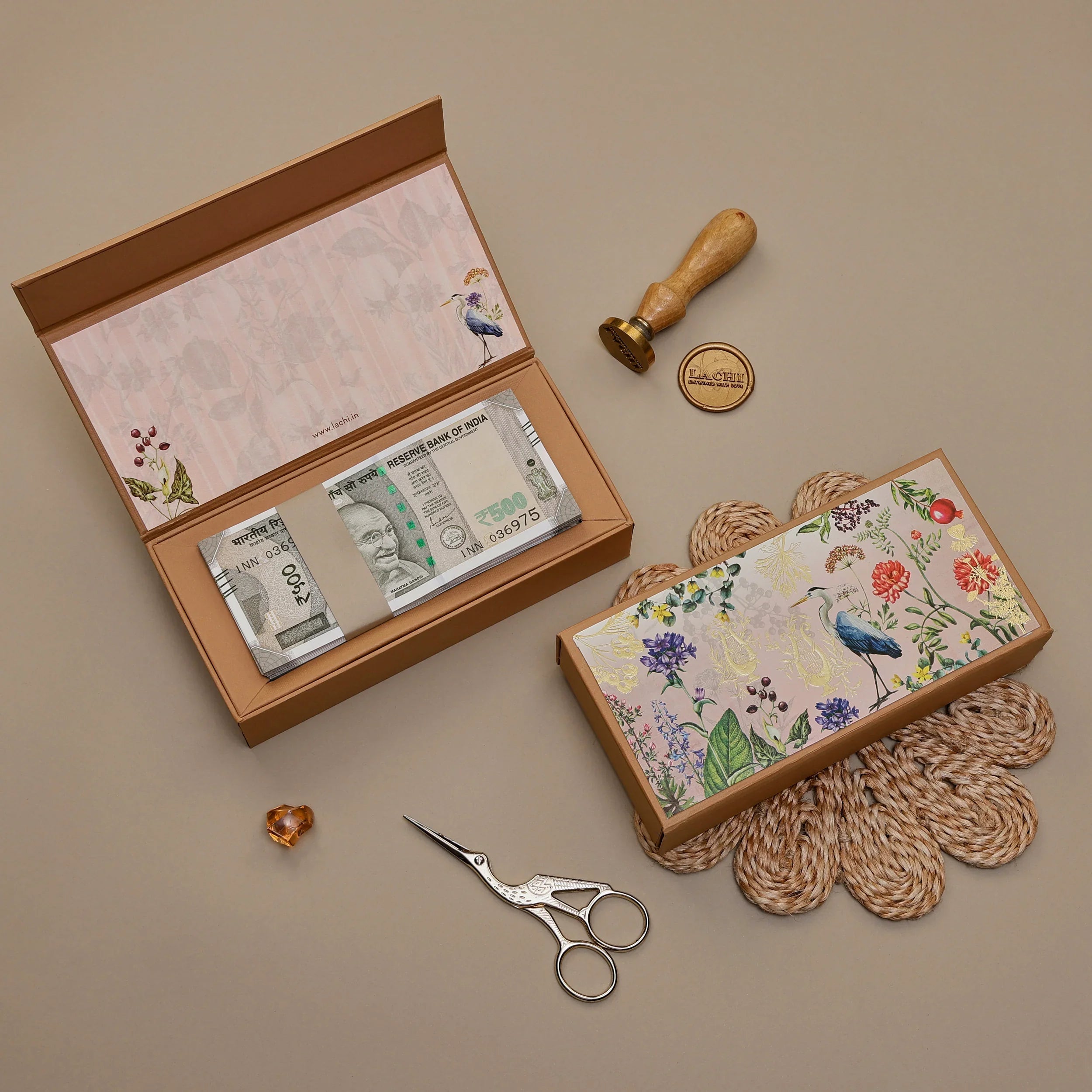 THE FLORAL REFUGE - CASH BOX