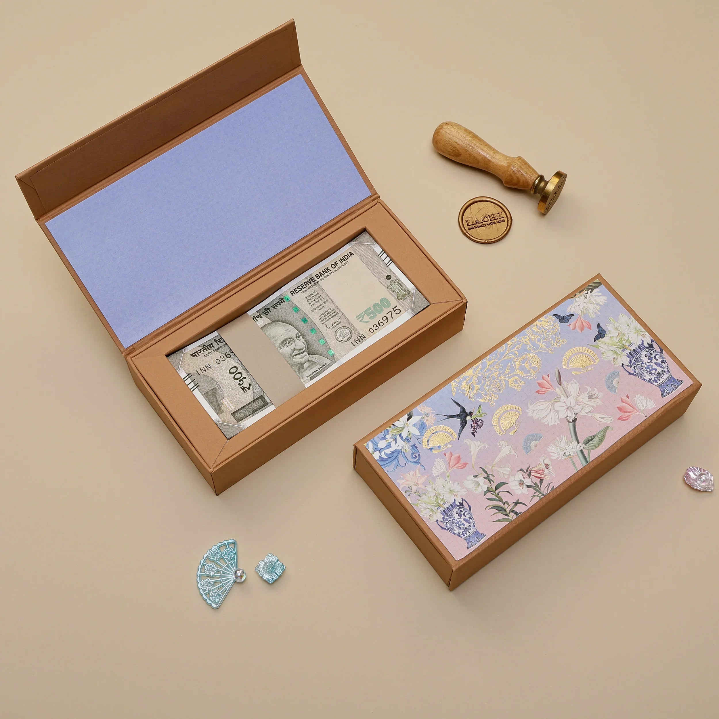 FLUTTERING BLISS - CASH BOX