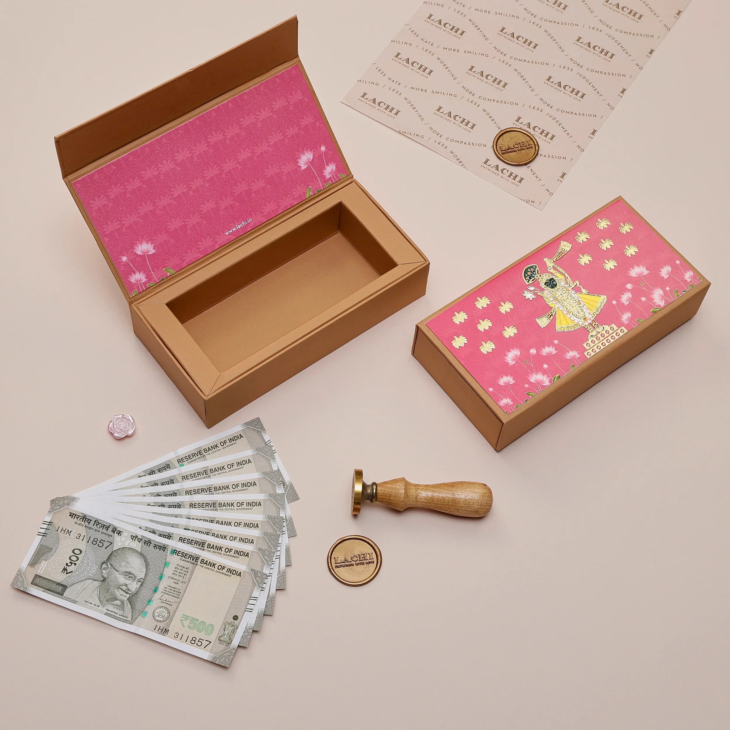 LOTUS REVERIE (PINK) - CASH BOX