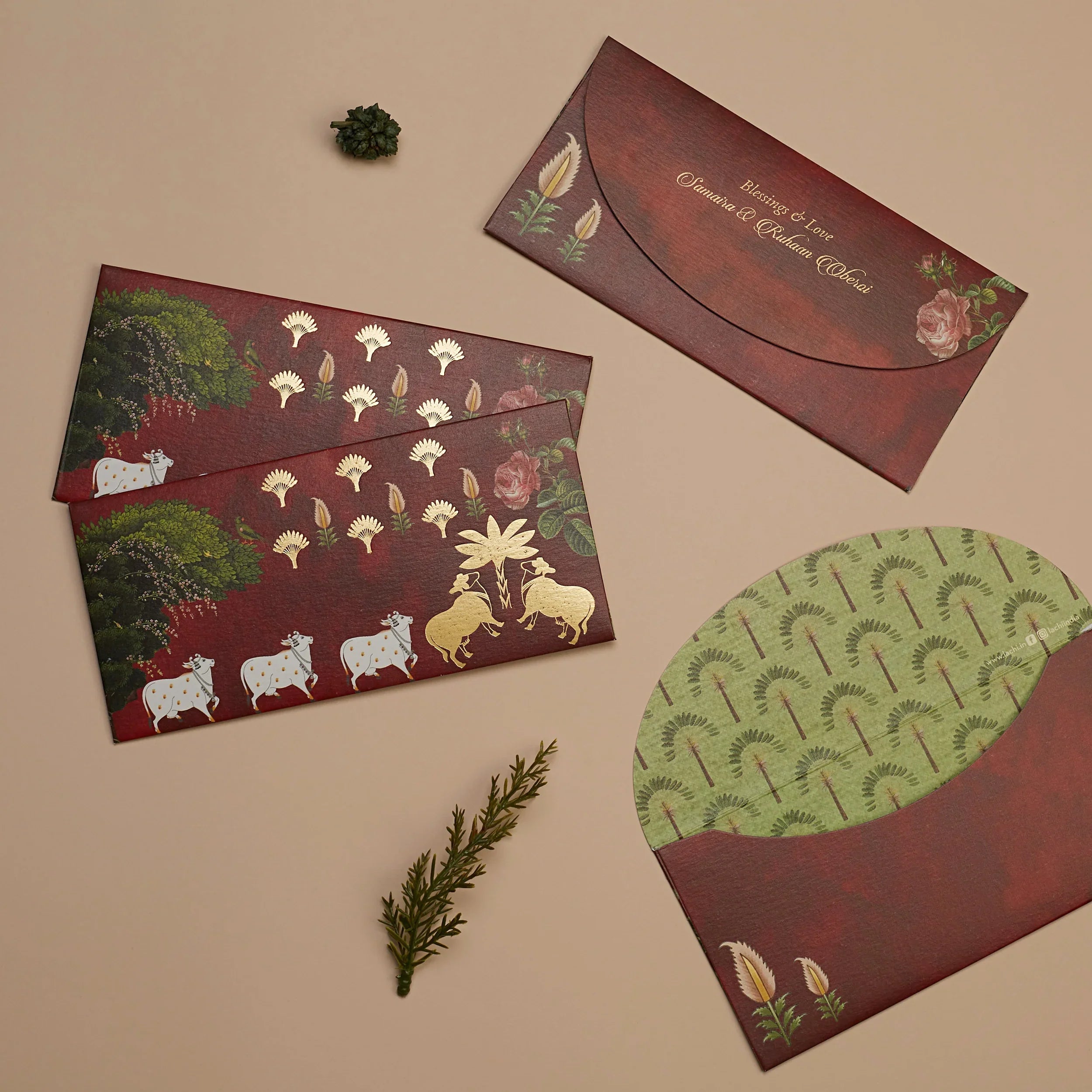 Sacred Pichwai - Money Envelope