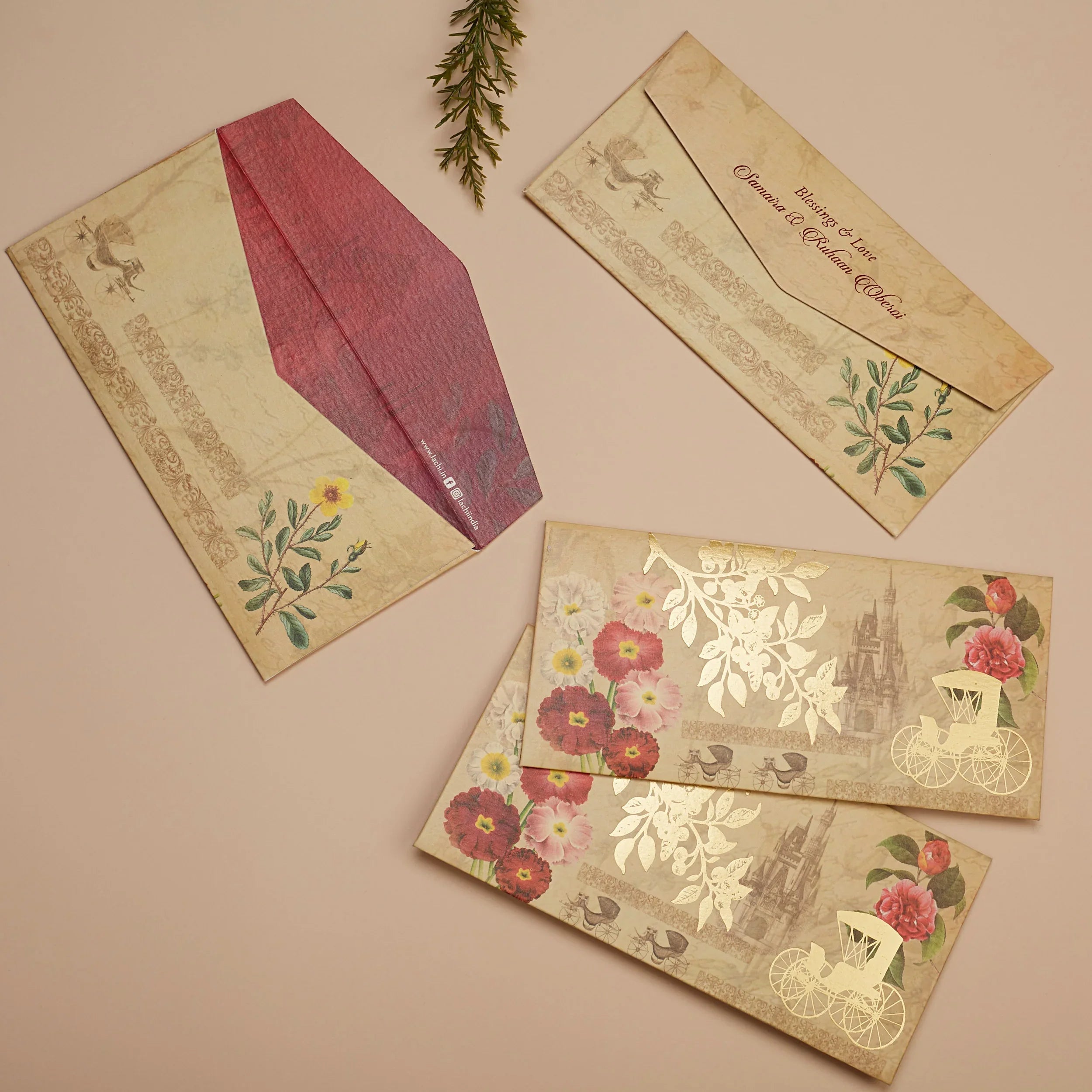 Vintage Chariot - Money Envelope