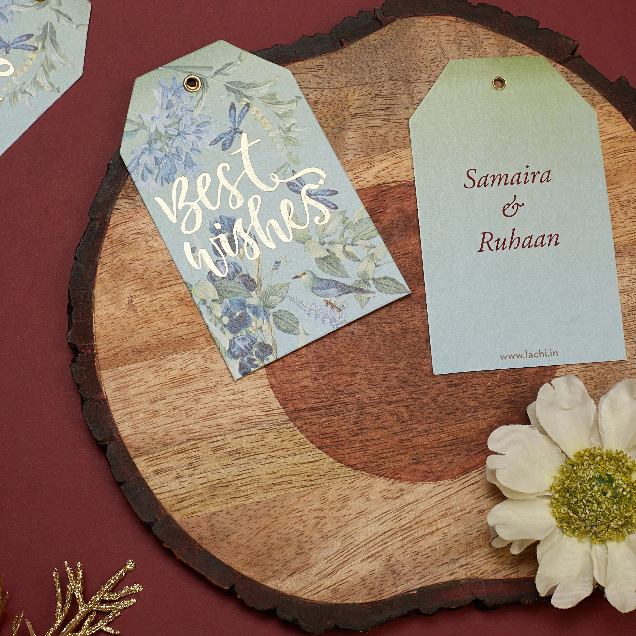 Spring Cascade - Gift Tag