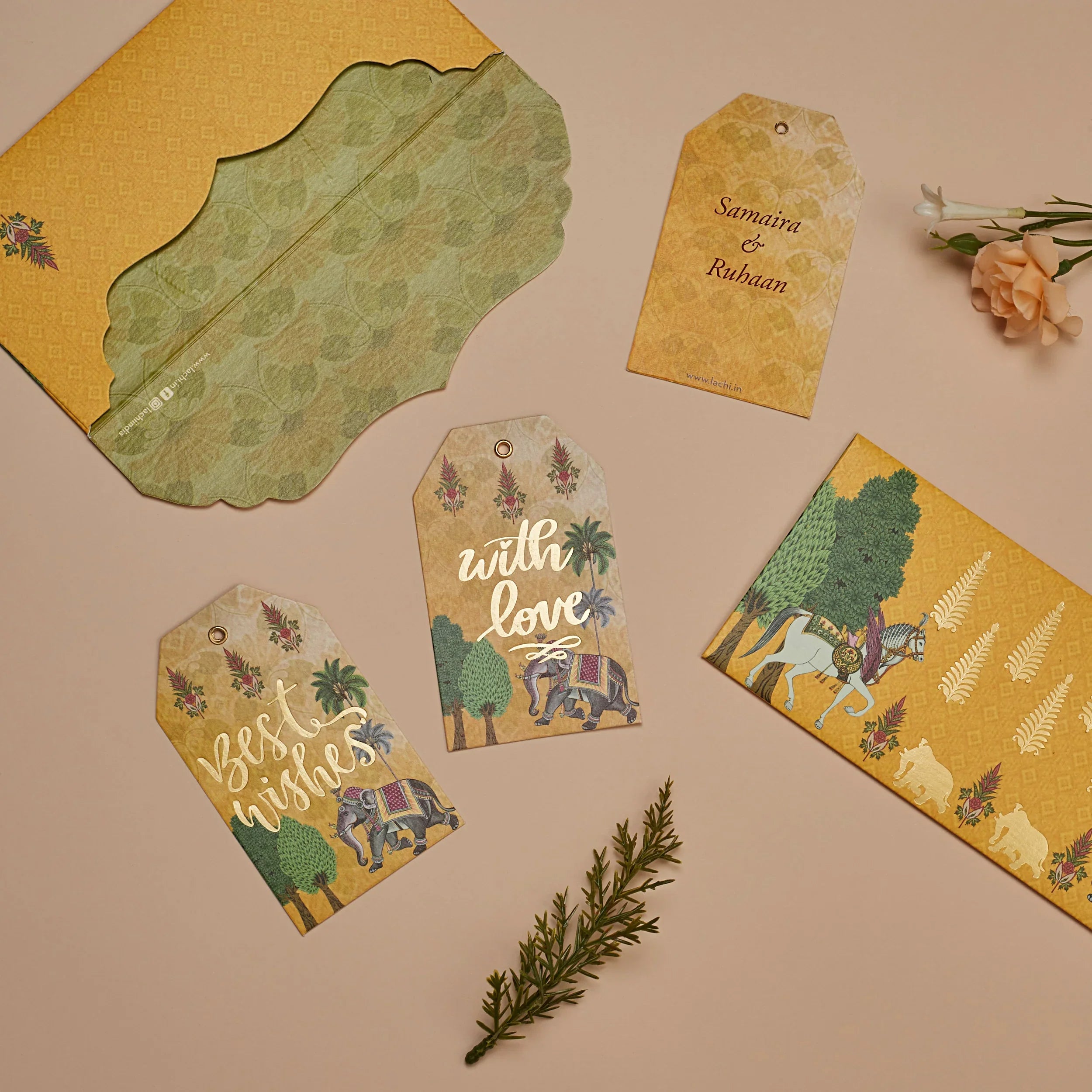 Indian Royale - Gift Tag
