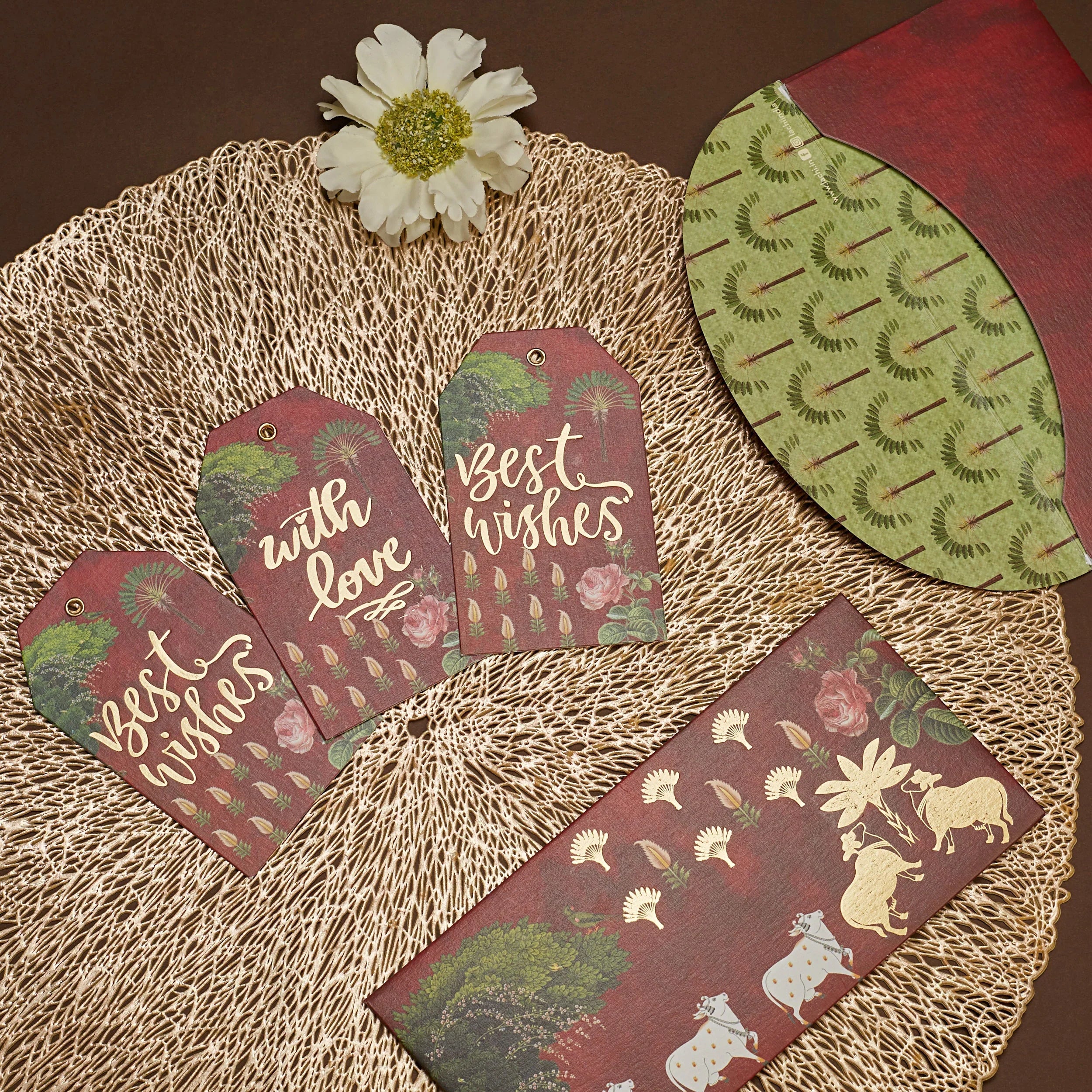 Sacred Pichwai - Gift Tag