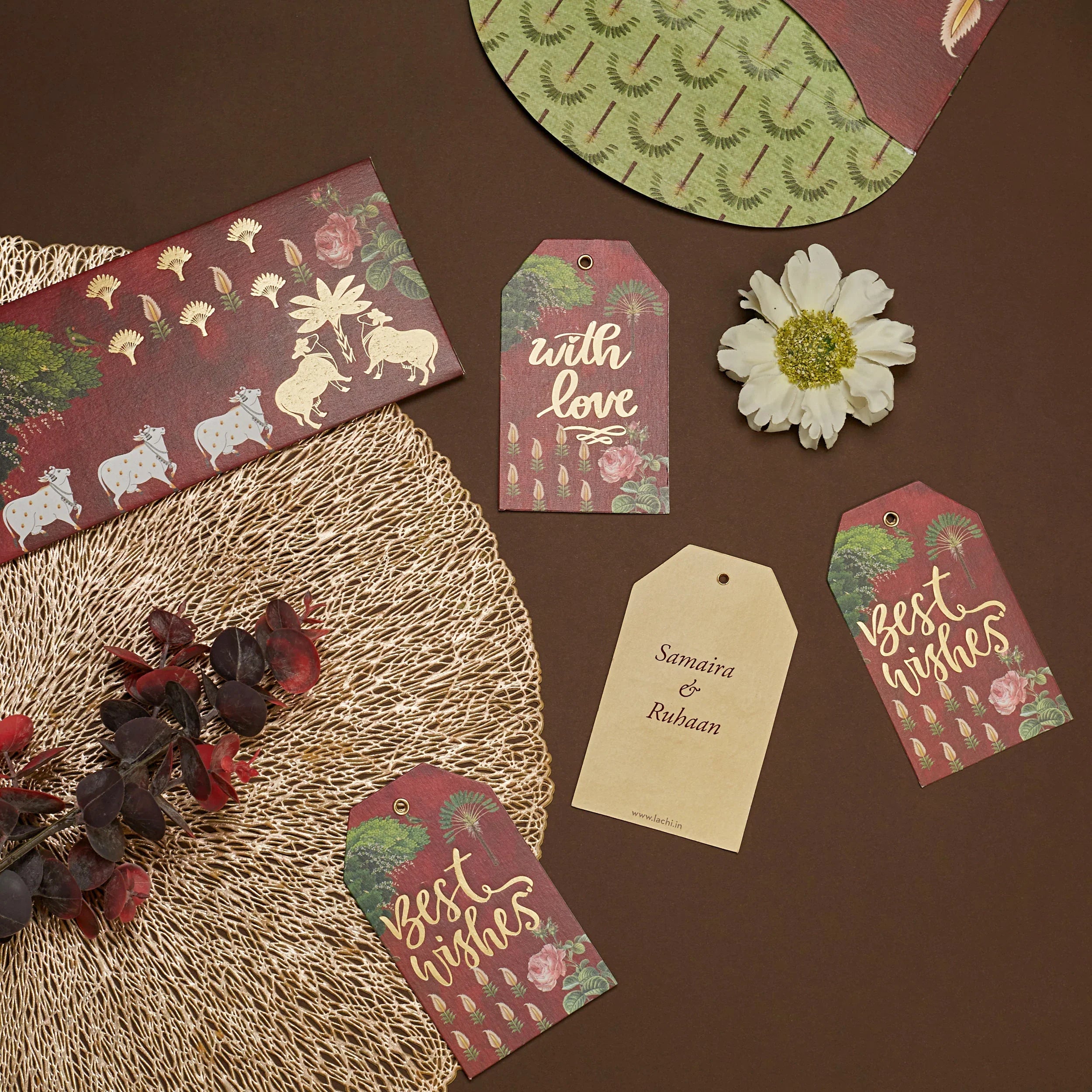 Sacred Pichwai - Gift Tag