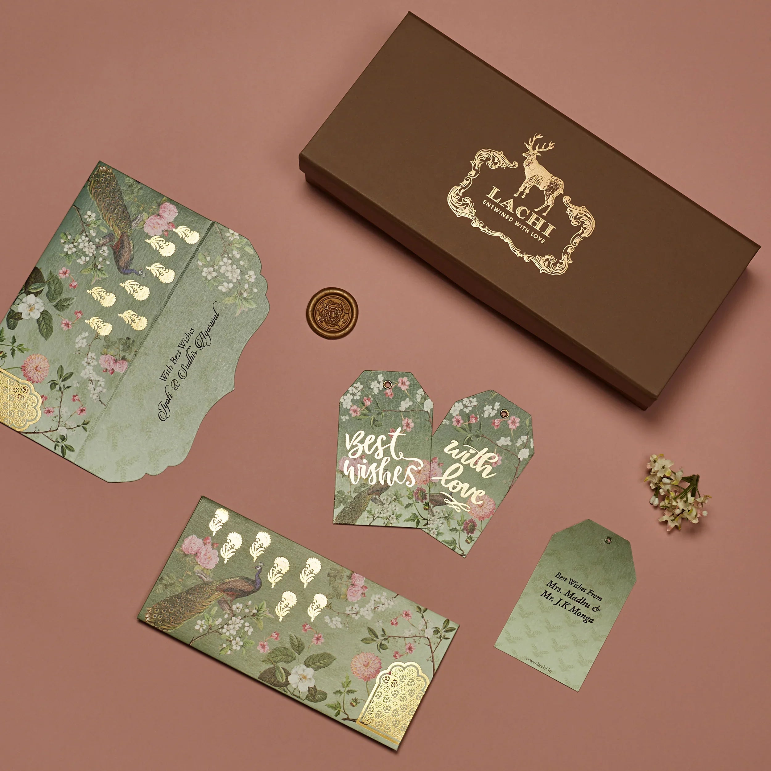 Peacock Courtyard - Duo Box