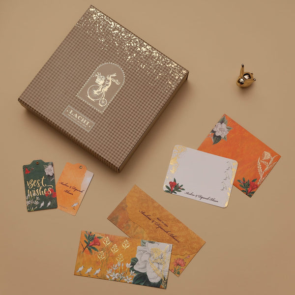 The Saffron Burst -Trio Box