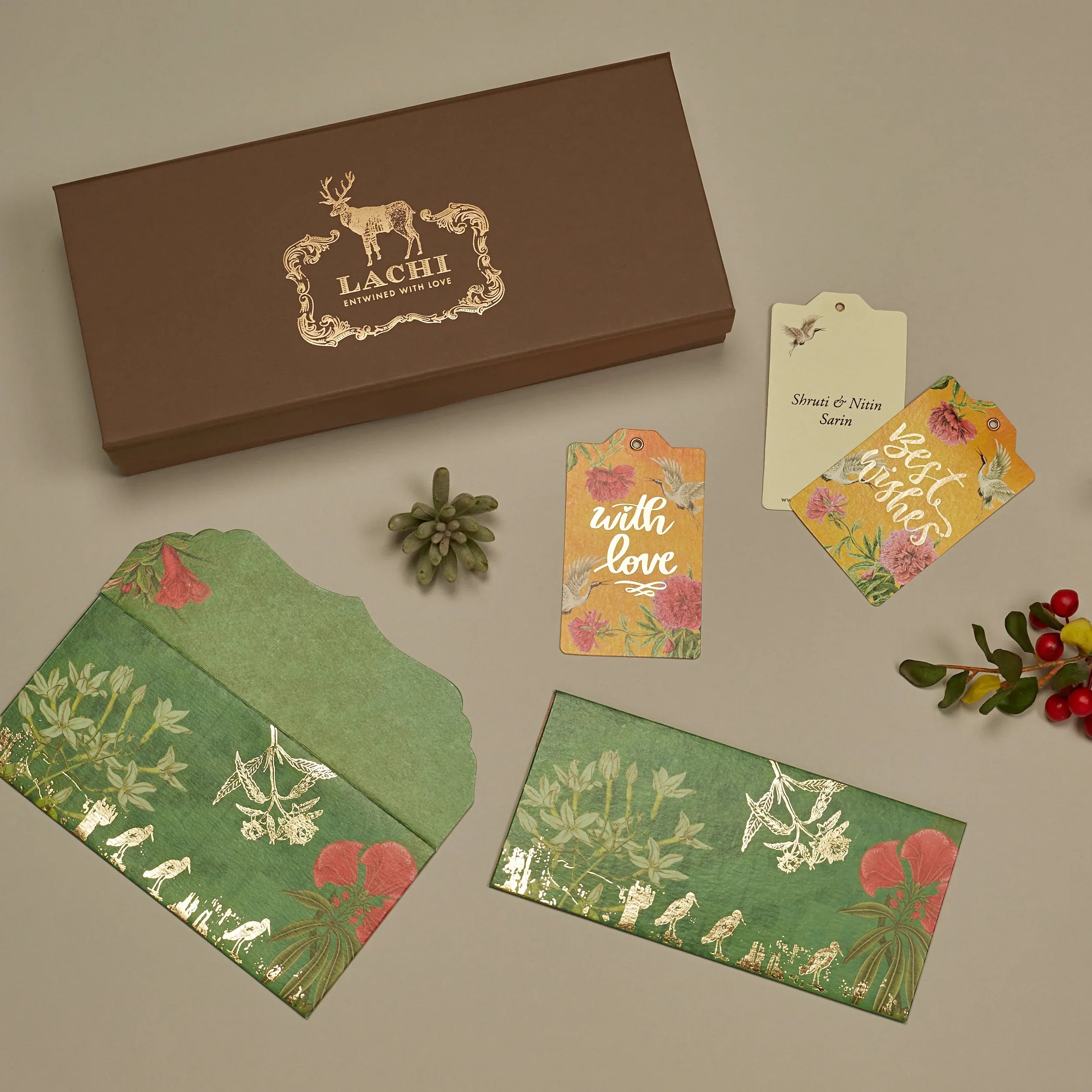 The Gilded Heron - Duo Box