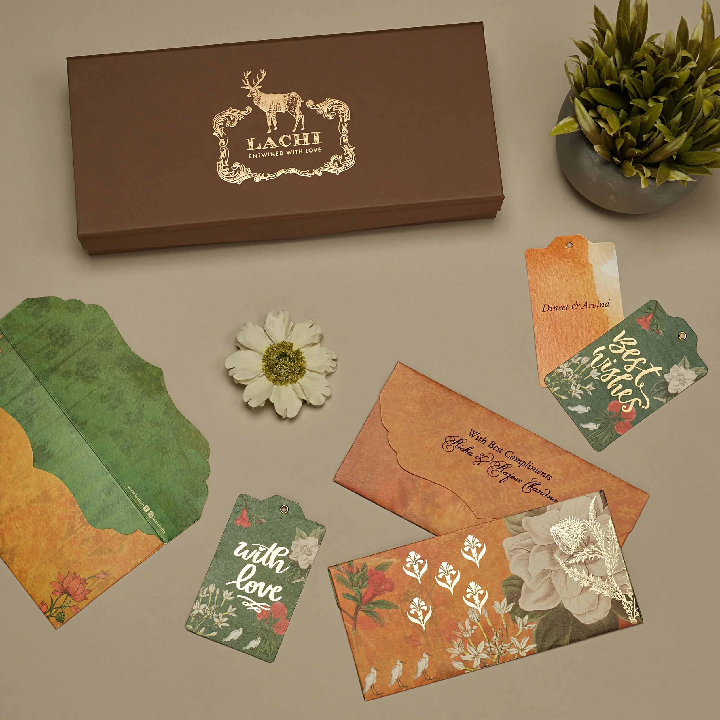The Saffron Burst - Duo Box