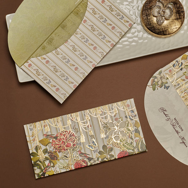 BLOSSOM DRAPES - MONEY ENVELOPE