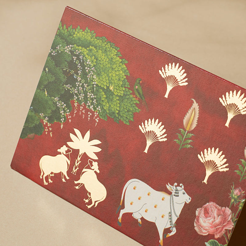 SACRED PICHWAI - Fold Card