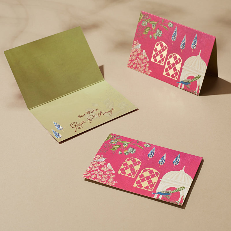 MUGHAL SERENADE - Fold Card