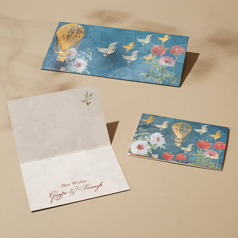 IN THE SKY - Fold Card